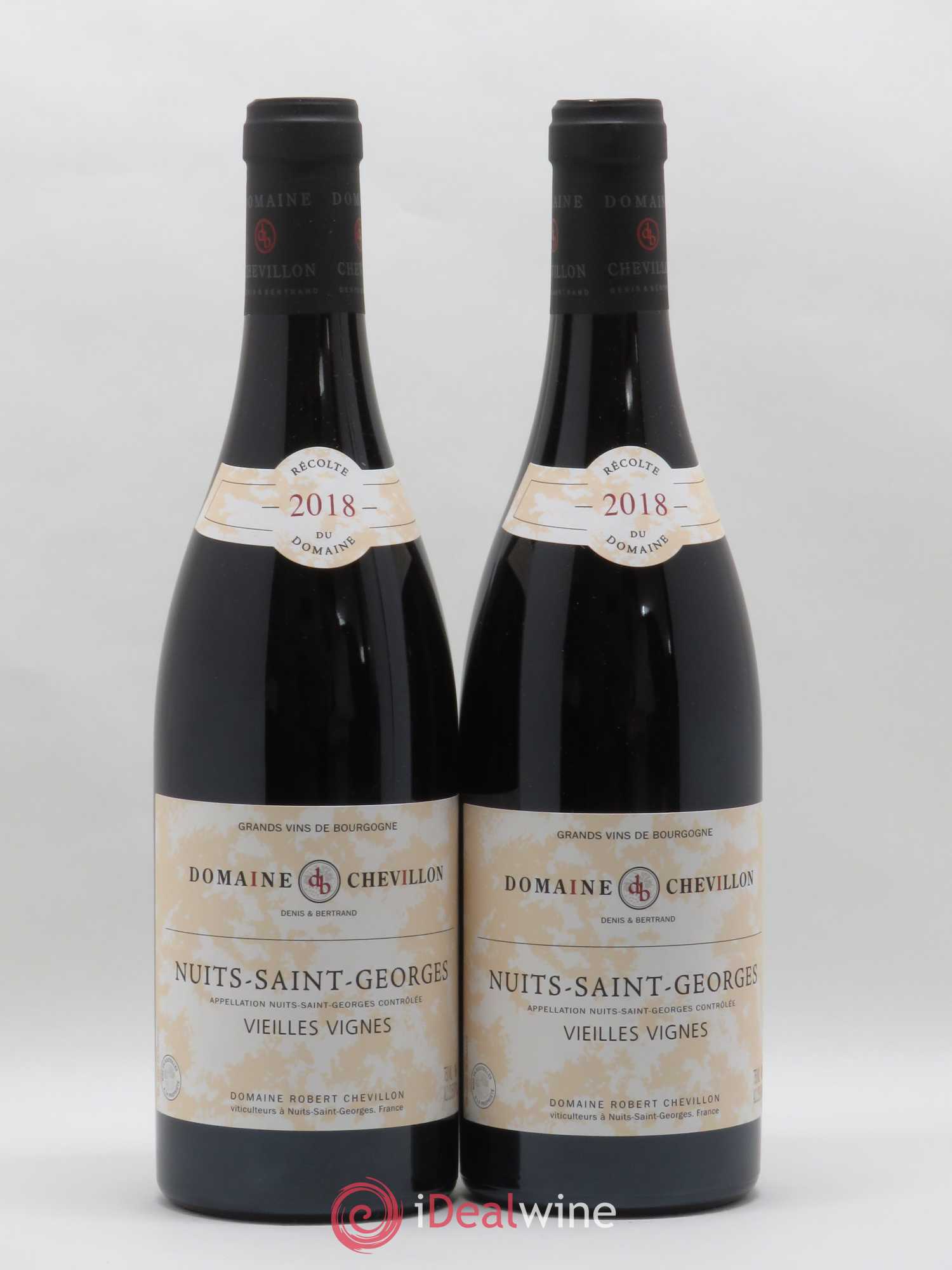 Nuits-Saint-Georges Vieilles vignes Robert Chevillon 2018 - Lot de 2 bouteilles - 0