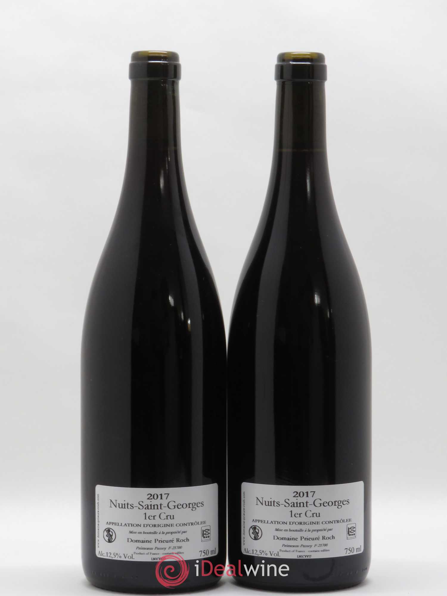 Nuits-Saint-Georges 1er Cru Vieilles Vignes Prieuré Roch 2017 - Lot de 2 bouteilles - 1