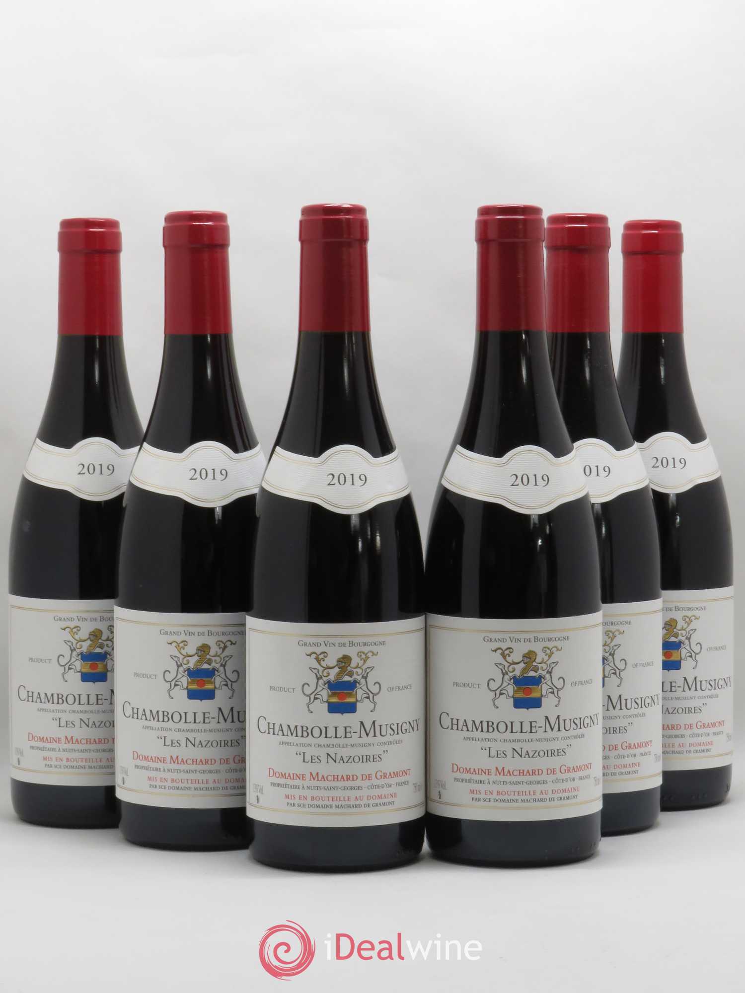 Chambolle-Musigny Les Nazoires Machard de Granont 2019 - Posten von 6 Flaschen - 0