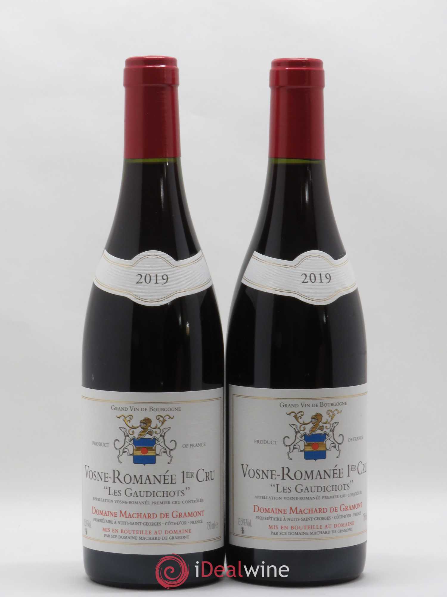 Vosne-Romanée 1er Cru Les Gaudichots Machard de Gramont 2019 - Lot de 2 bouteilles - 0