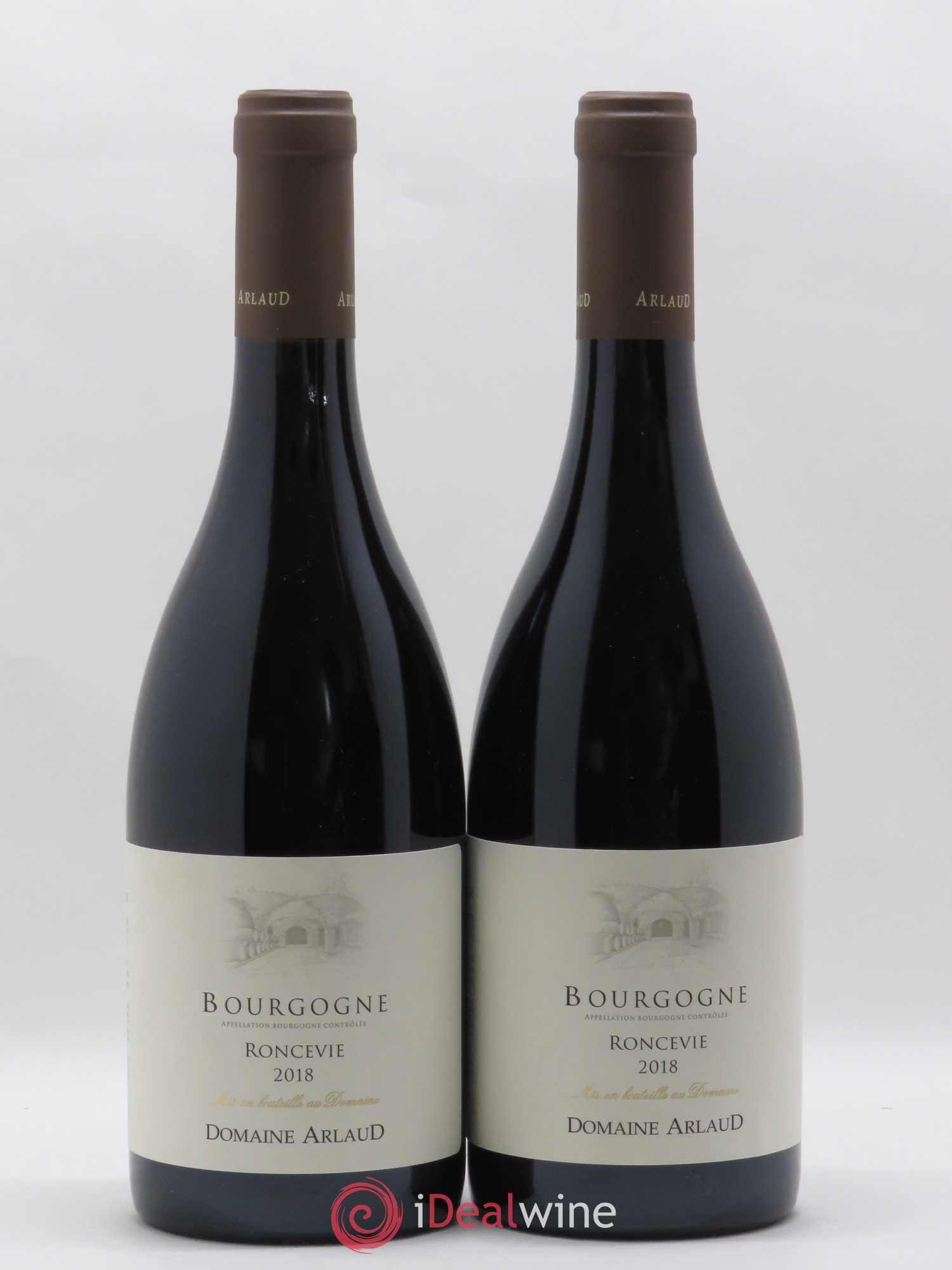Bourgogne Roncevie Arlaud 2018 - Lot de 2 bouteilles - 0