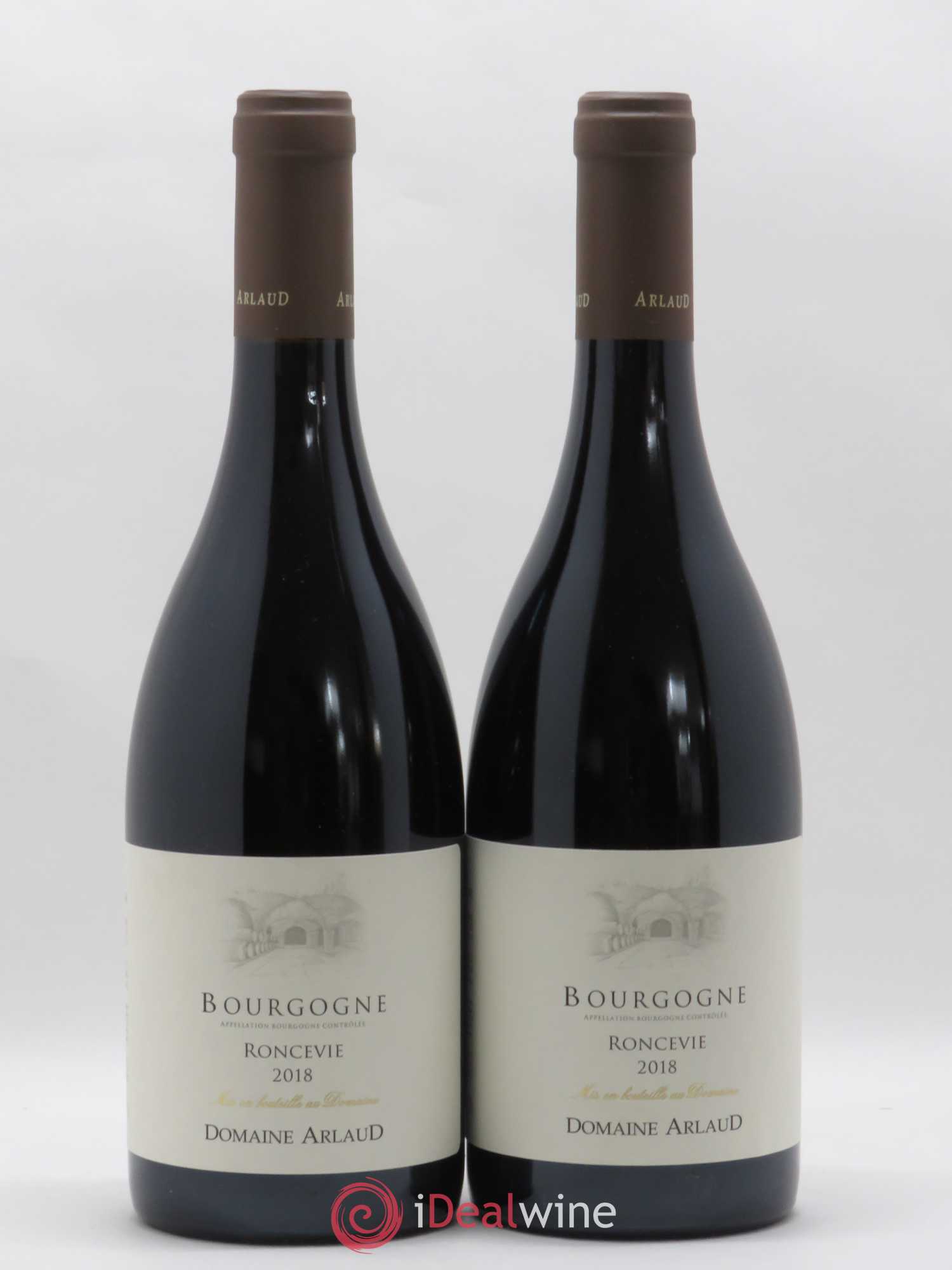 Bourgogne Roncevie Arlaud 2018 - Lot de 2 bouteilles - 0