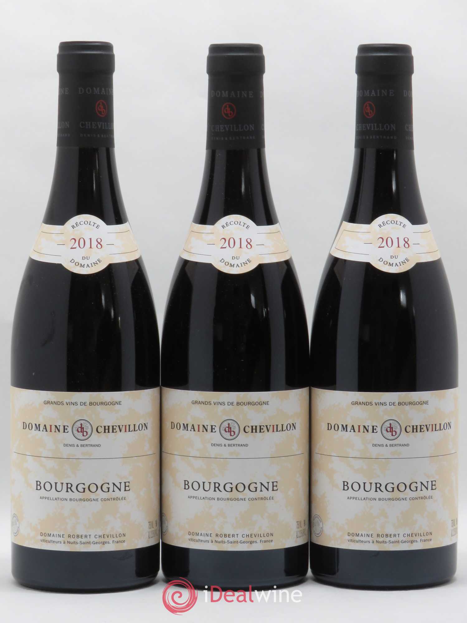Bourgogne Robert Chevillon 2018 - Lot de 3 bouteilles - 0