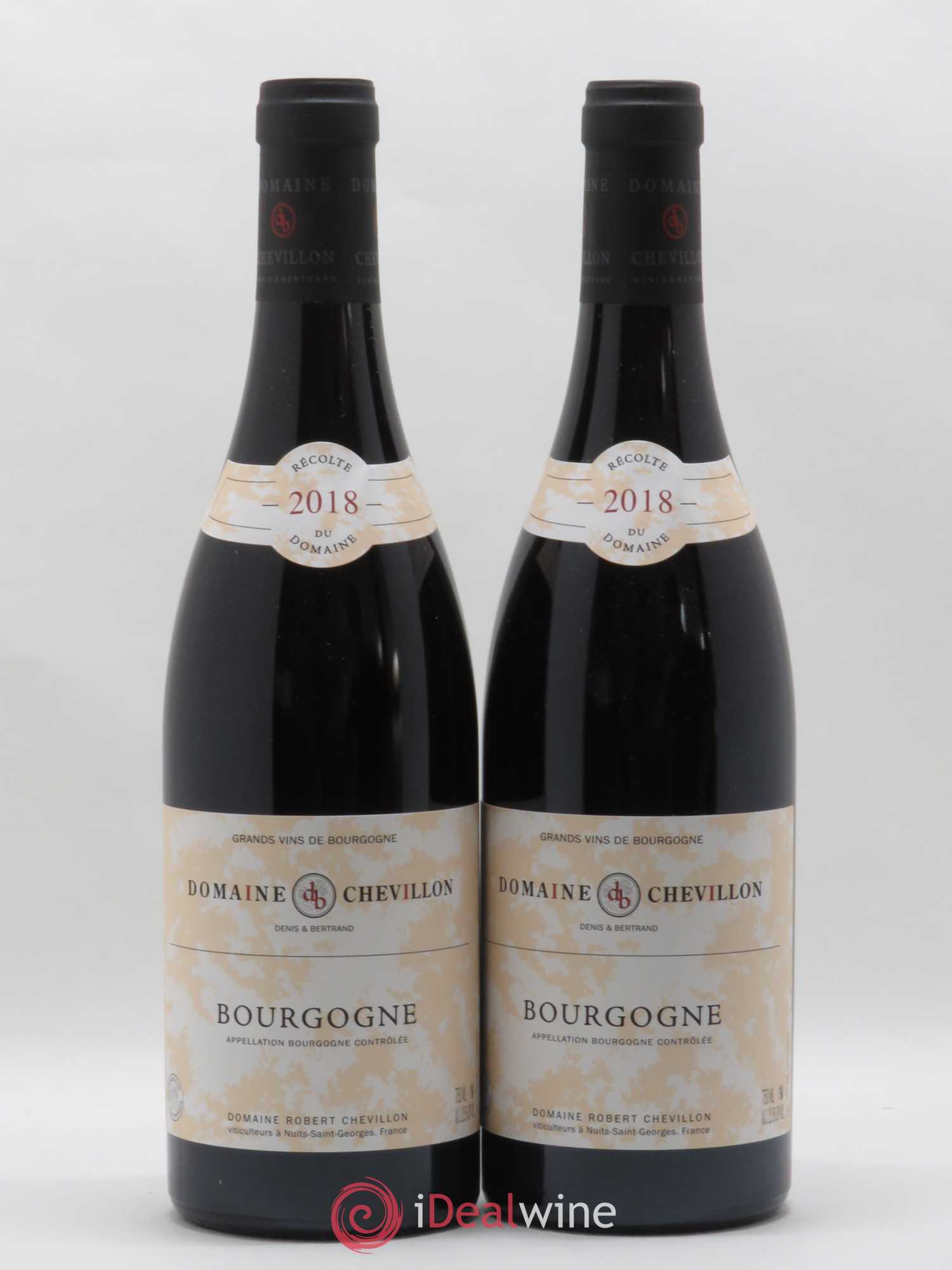 Bourgogne Robert Chevillon 2018 - Lot de 2 bouteilles - 0