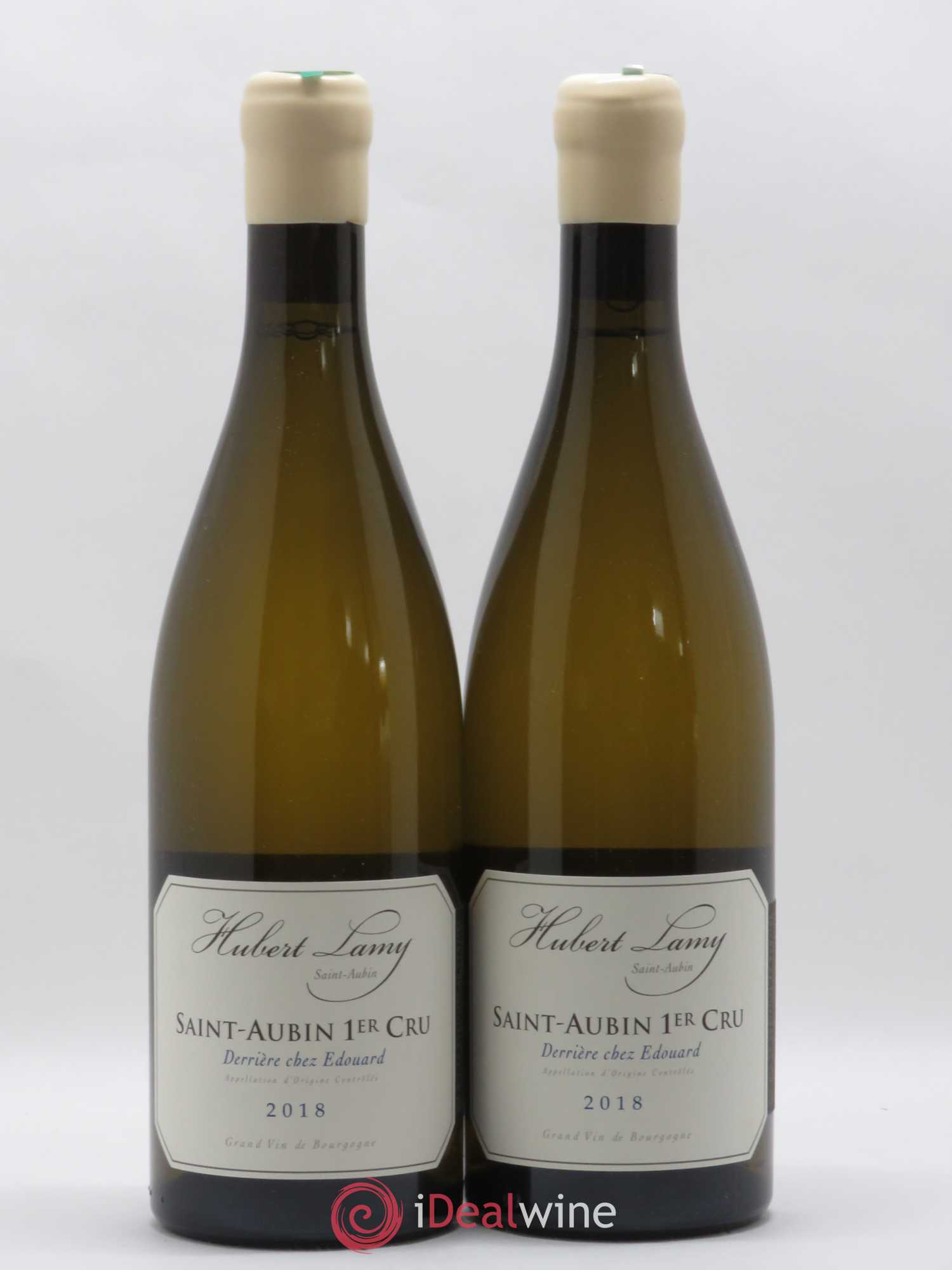 Saint-Aubin 1er Cru Derrière chez Edouard Hubert Lamy 2018 - Lot of 2 bottles - 0