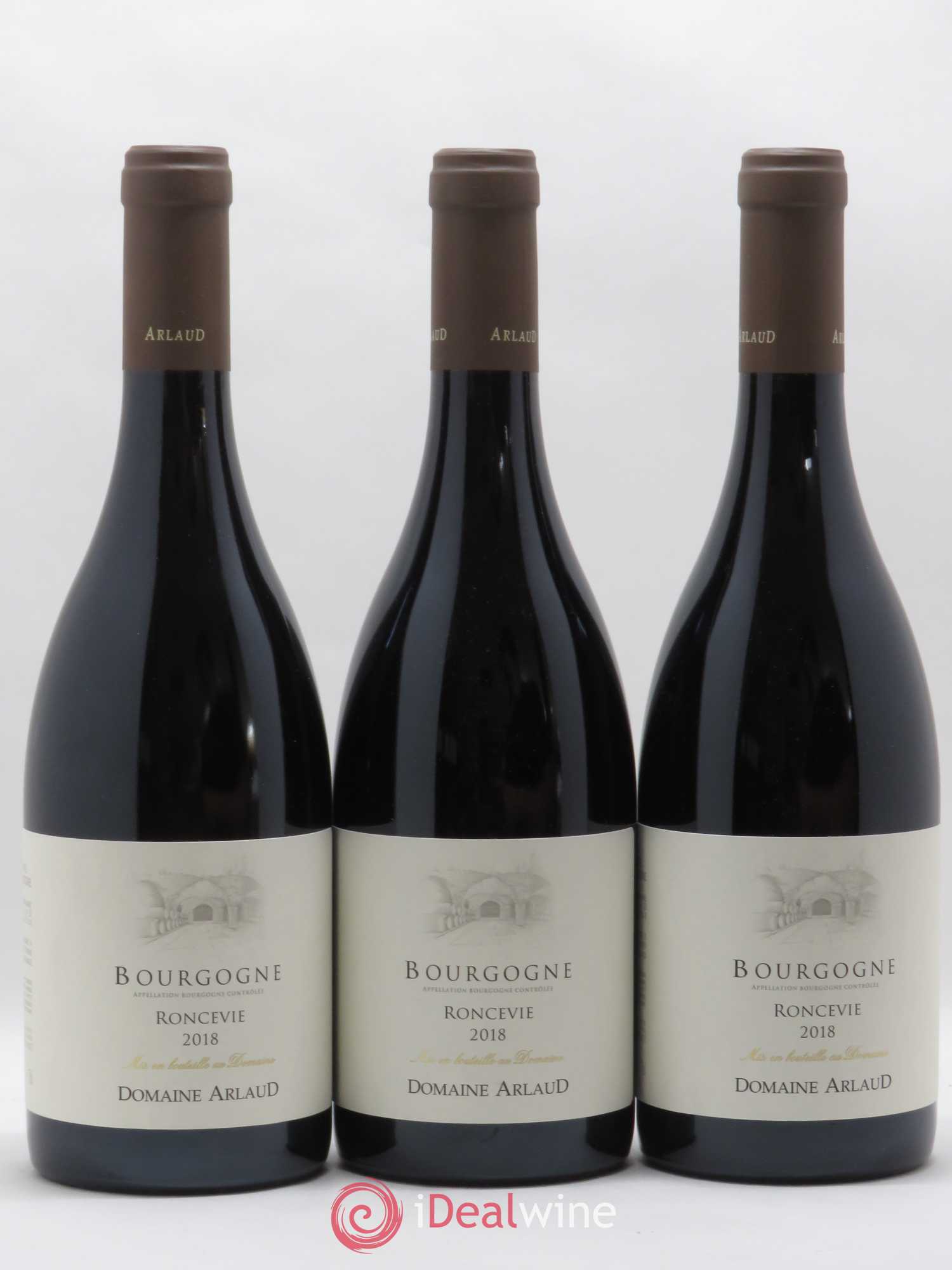 Bourgogne Roncevie Arlaud 2018 - Lot de 6 bouteilles - 1