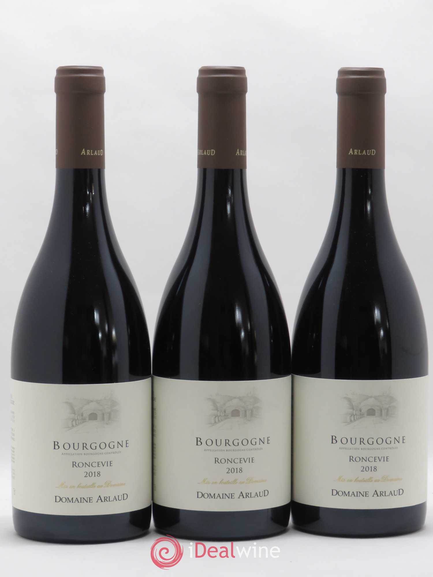 Bourgogne Roncevie Arlaud 2018 - Lot de 6 bouteilles - 2