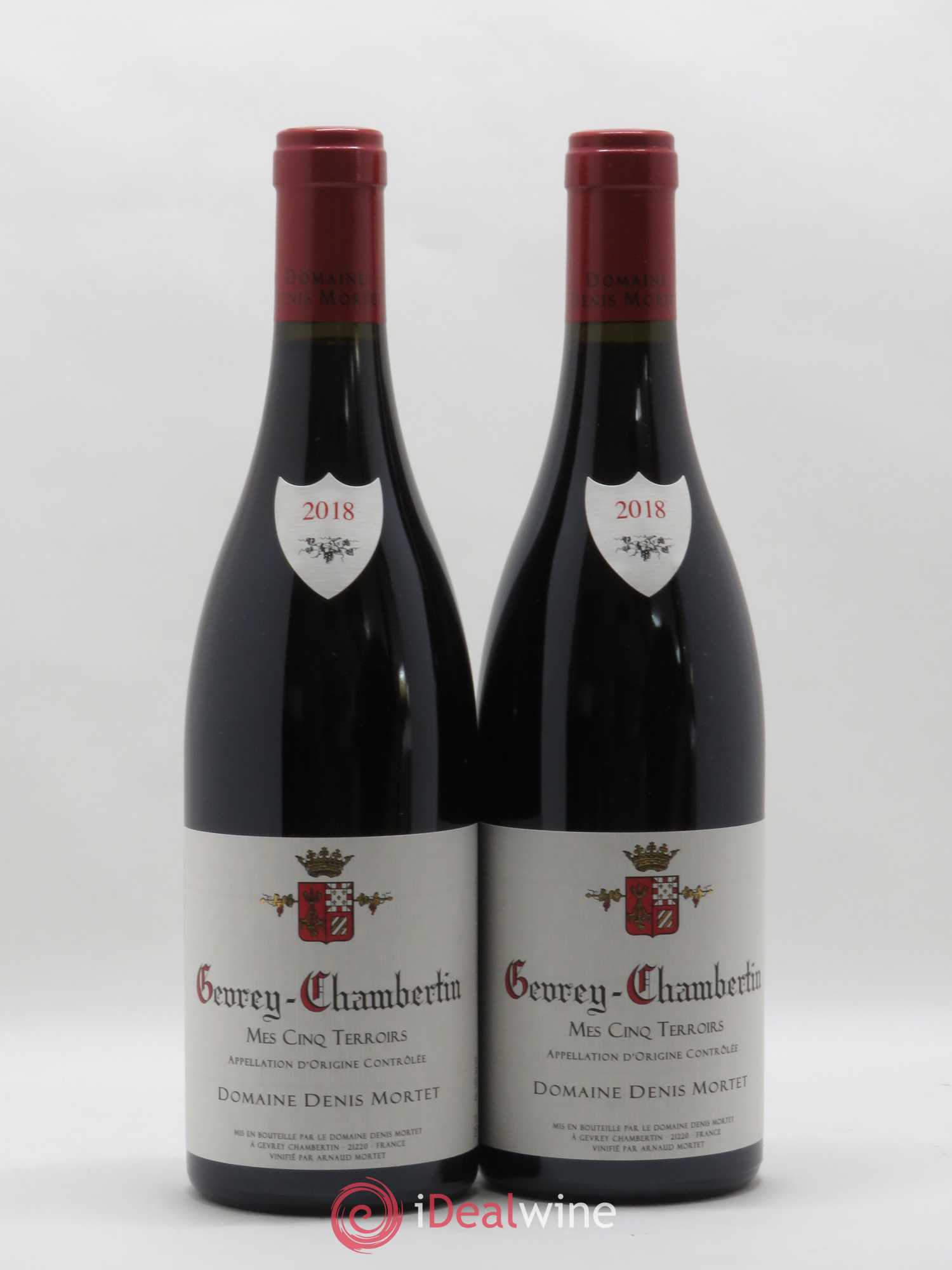 Gevrey-Chambertin Mes Cinq Terroirs Denis Mortet (Domaine) 2018 - Lot de 2 bouteilles - 0