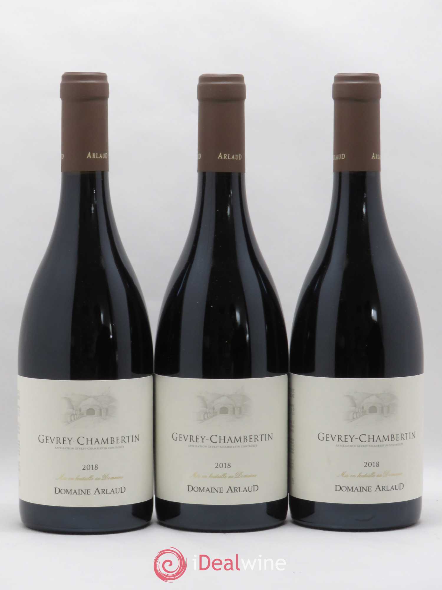 Gevrey-Chambertin Arlaud 2018 - Lot de 3 bouteilles - 0