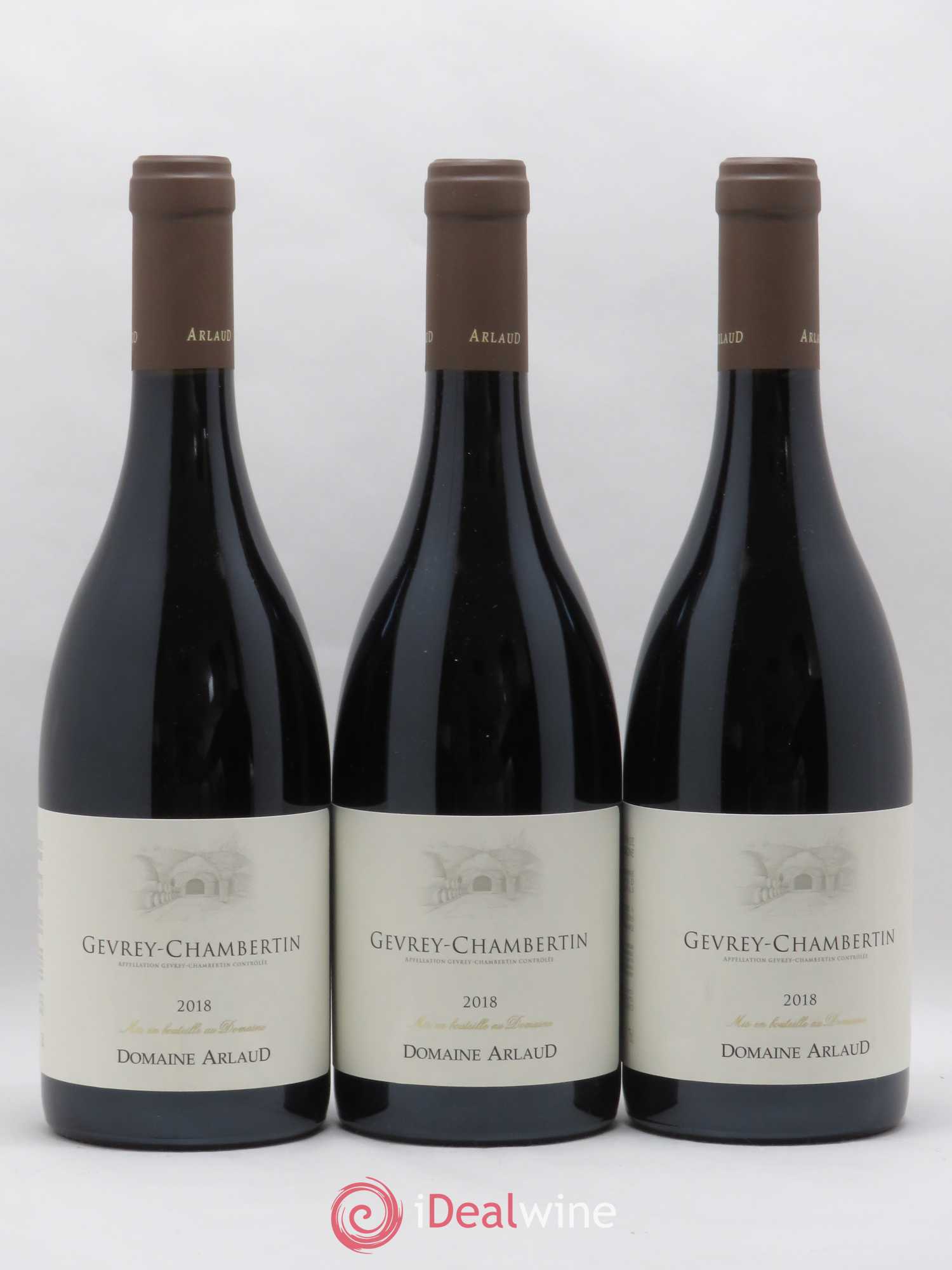 Gevrey-Chambertin Arlaud 2018 - Lot de 3 bouteilles - 0