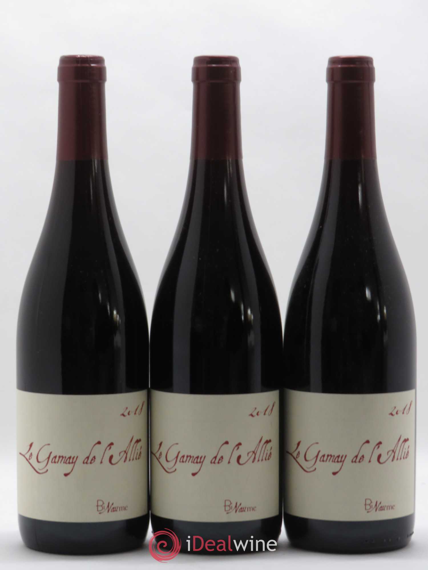 Vin de France Le Gamay de l'Allie Binaume Naudin-Ferrand 2018 - Posten von 3 Flaschen - 0