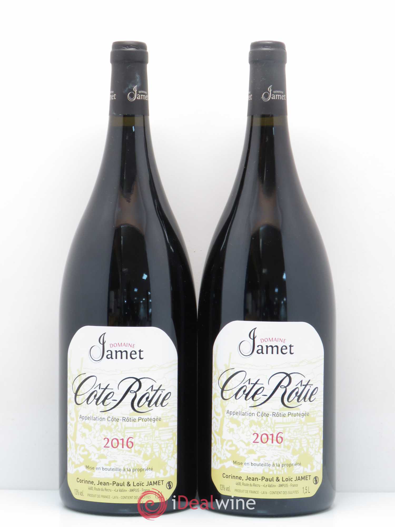 Côte-Rôtie Jamet (Domaine) 2016 - Lot de 2 magnums - 0