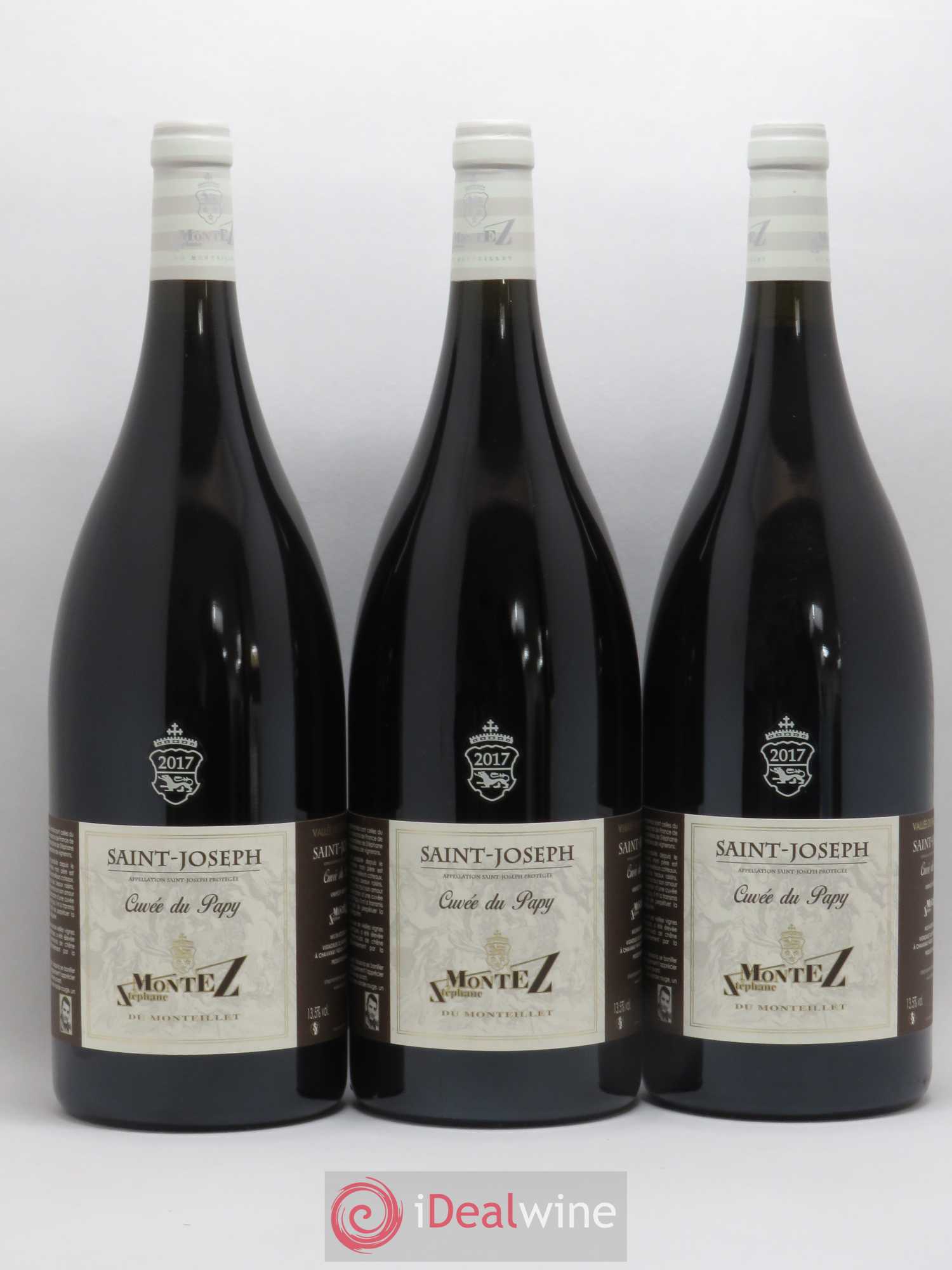 Saint-Joseph Cuvée du Papy Monteillet (Domaine du) - Stéphane Montez 2017 - Lot de 3 magnums - 0