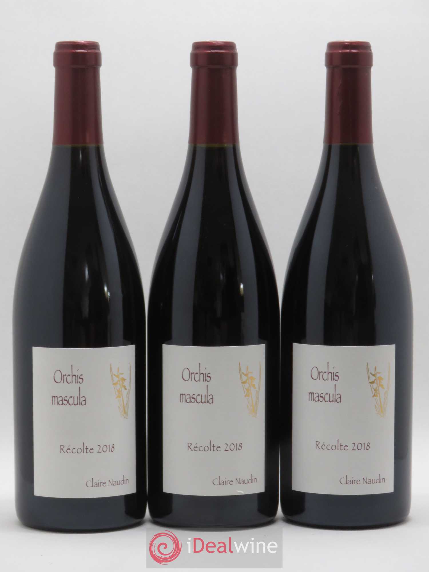 Hautes-Côtes de Beaune Orchis Mascula Naudin-Ferrand (Domaine) 2018 - Lot de 3 bouteilles - 0