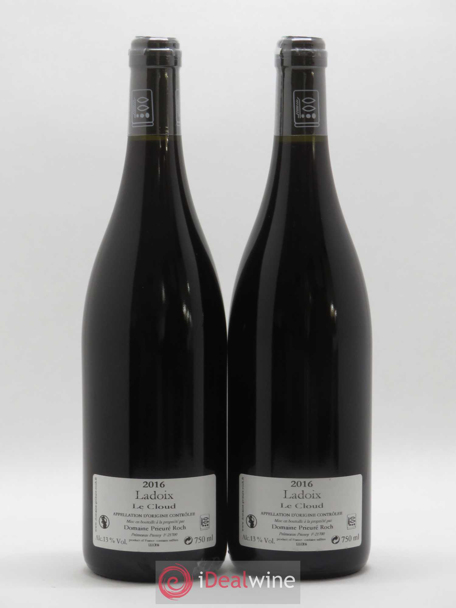 Ladoix Le Cloud Prieuré Roch 2016 - Posten von 2 Flaschen - 1