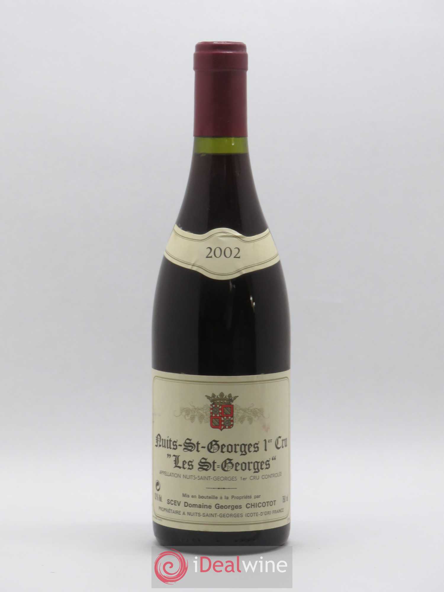 Nuits-Saint-Georges 1er Cru Les Saint-Georges Chicotot 2002 - Lot de 1 bouteille - 0