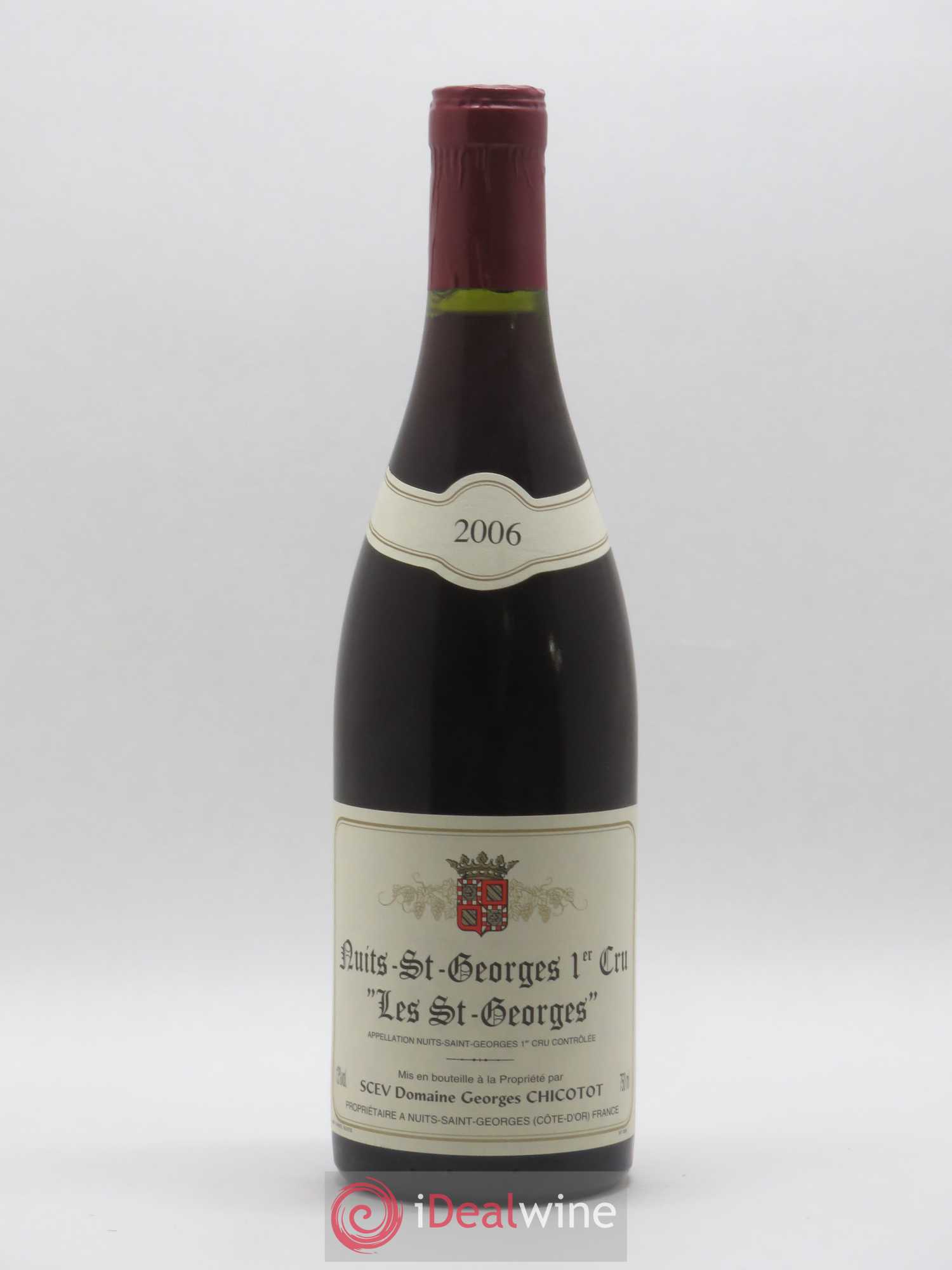 Nuits-Saint-Georges 1er Cru Les Saint-Georges Chicotot 2006 - Lot de 1 bouteille - 0