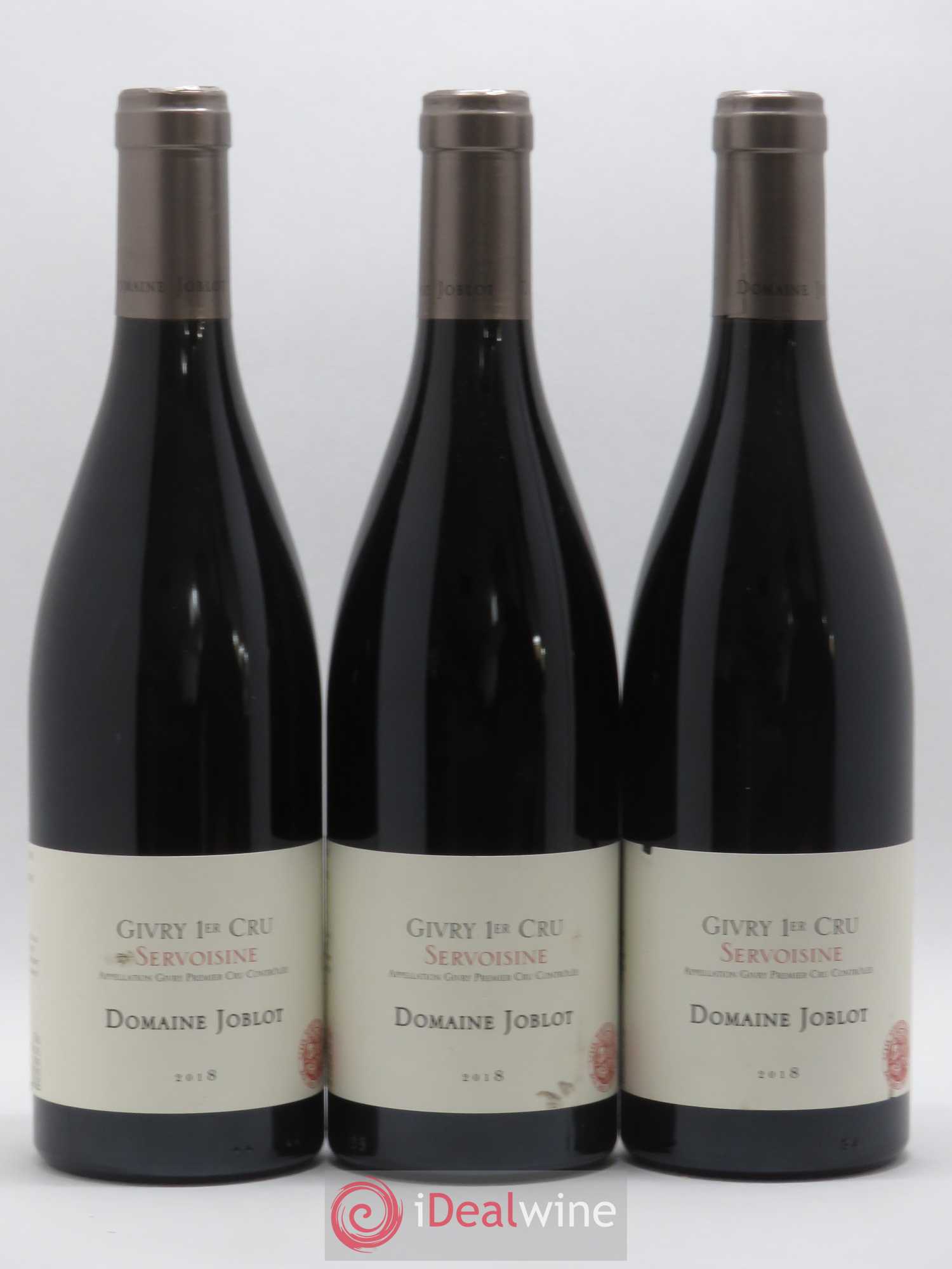 Givry 1er Cru Servoisine Joblot (Domaine) 2018 - Lot de 3 bouteilles - 0