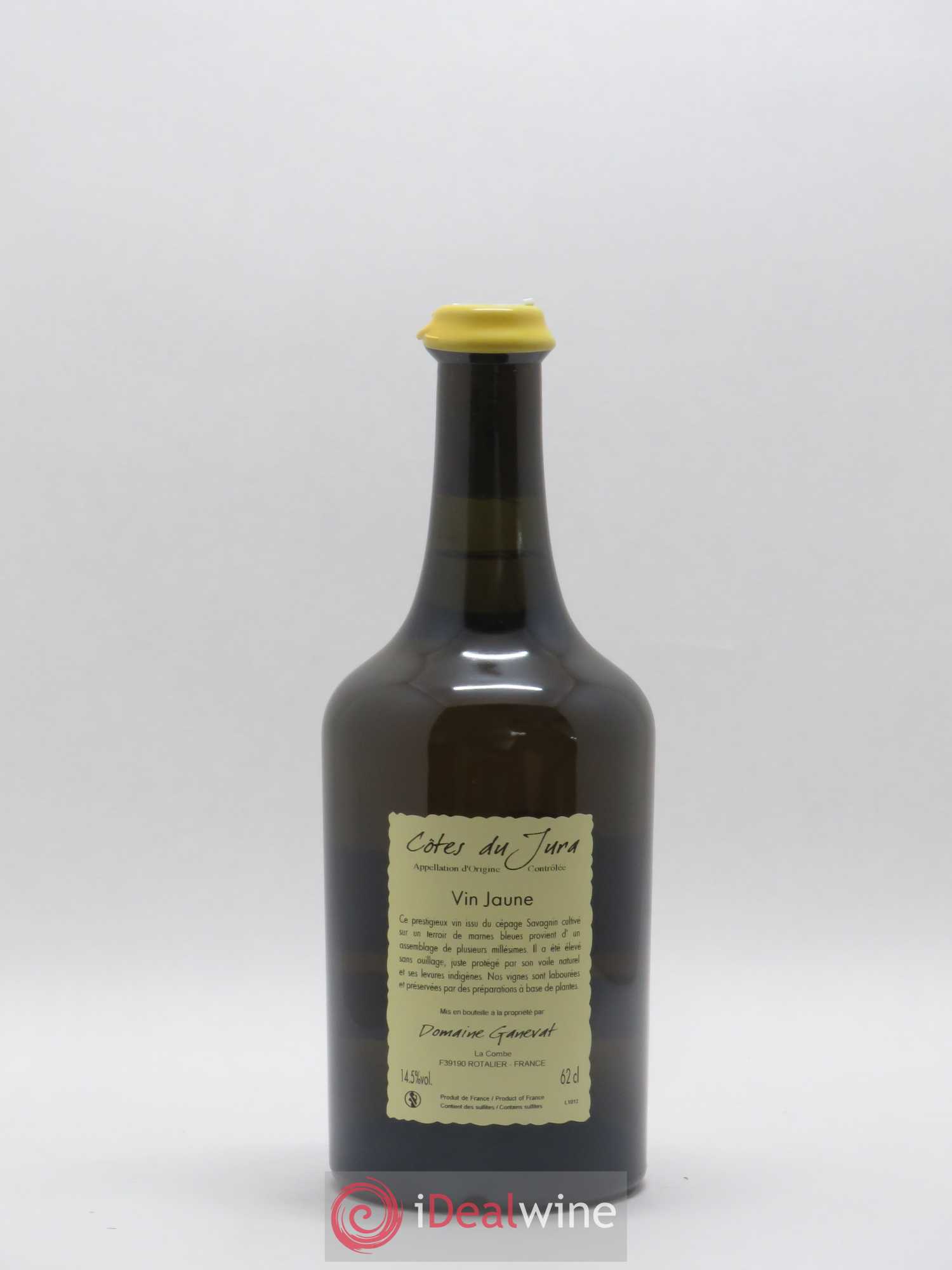 Côtes du Jura Vin Jaune Jean-François Ganevat (Domaine) 62cl - Lot de 1 bouteille - 1