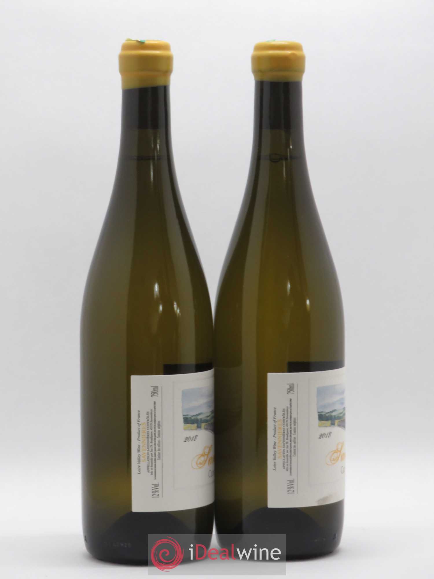 Savennières Clos de la Hutte Thibaud Boudignon 2018 - Lot de 2 bouteilles - 1