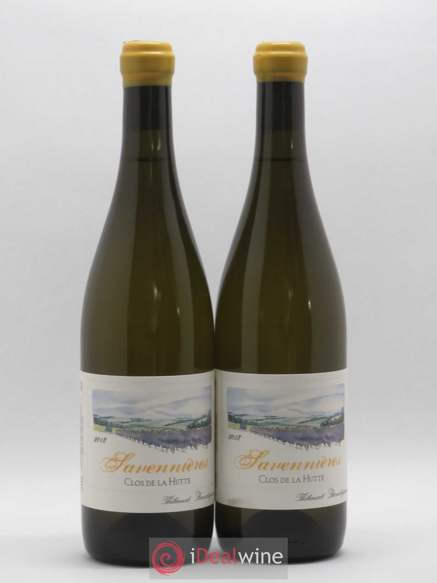Savennières Clos de la Hutte Thibaud Boudignon 2018 - Lot de 2 bouteilles - 0