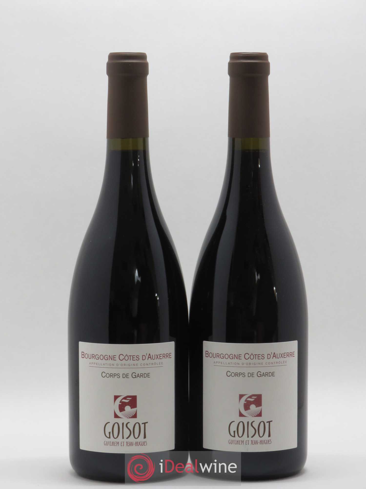 Bourgogne Côtes d'Auxerre Corps de Garde Goisot 2012 - Lot de 2 bouteilles - 0