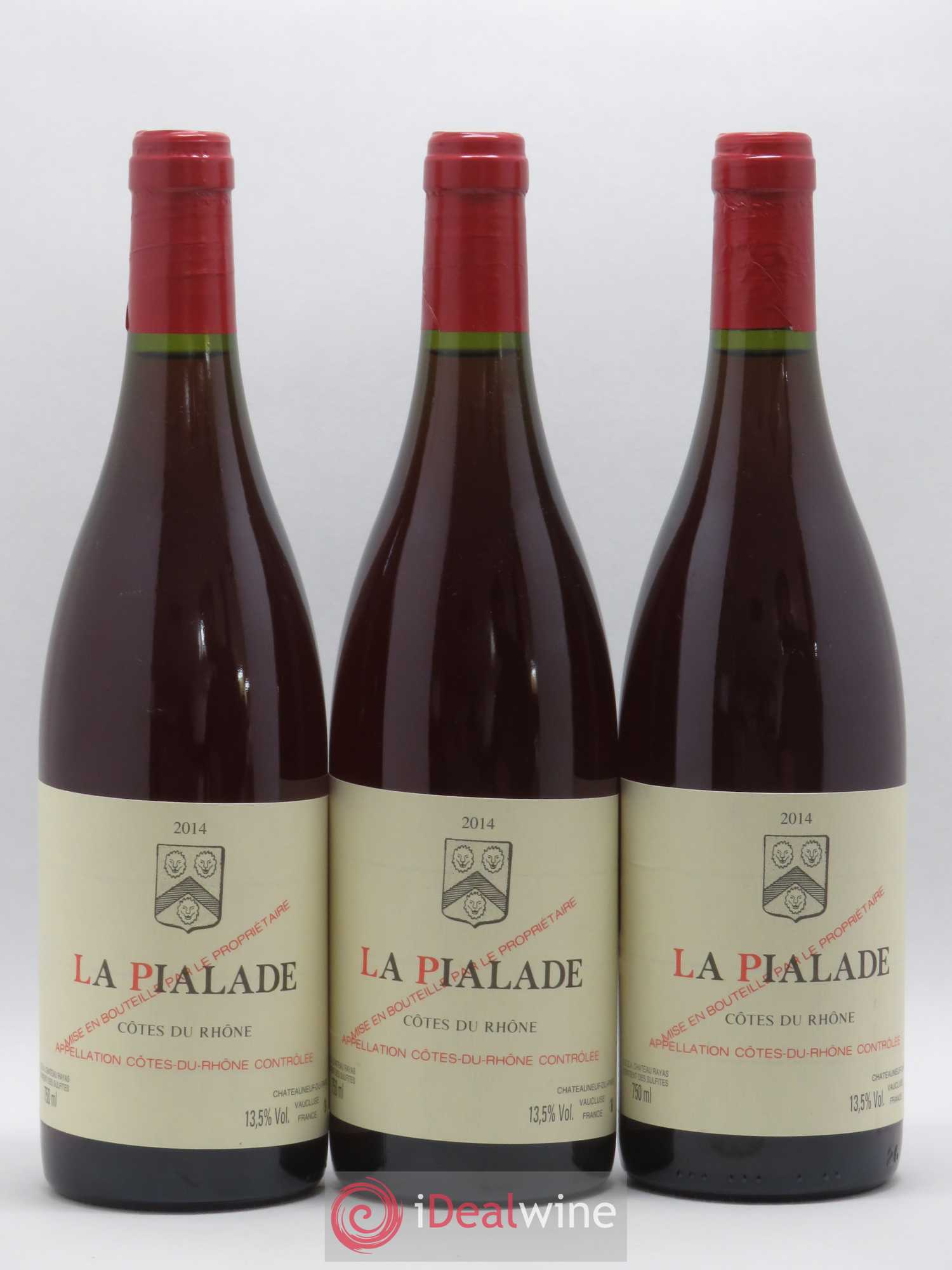 Côtes-du-Rhône La Pialade Emmanuel Reynaud 2014 - Lot de 3 bouteilles - 0