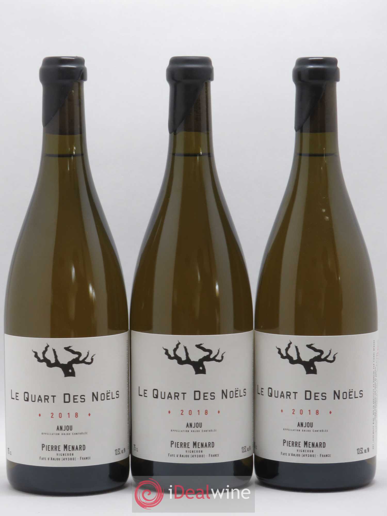 Anjou Le Quart des Noels Pierre Ménard 2018 - Posten von 3 Flaschen - 0