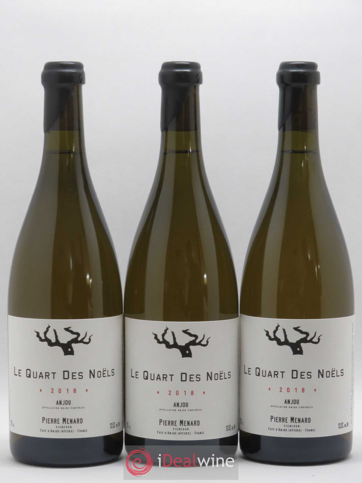 Anjou Le Quart des Noels Pierre Ménard 2018 - Posten von 3 Flaschen - 0