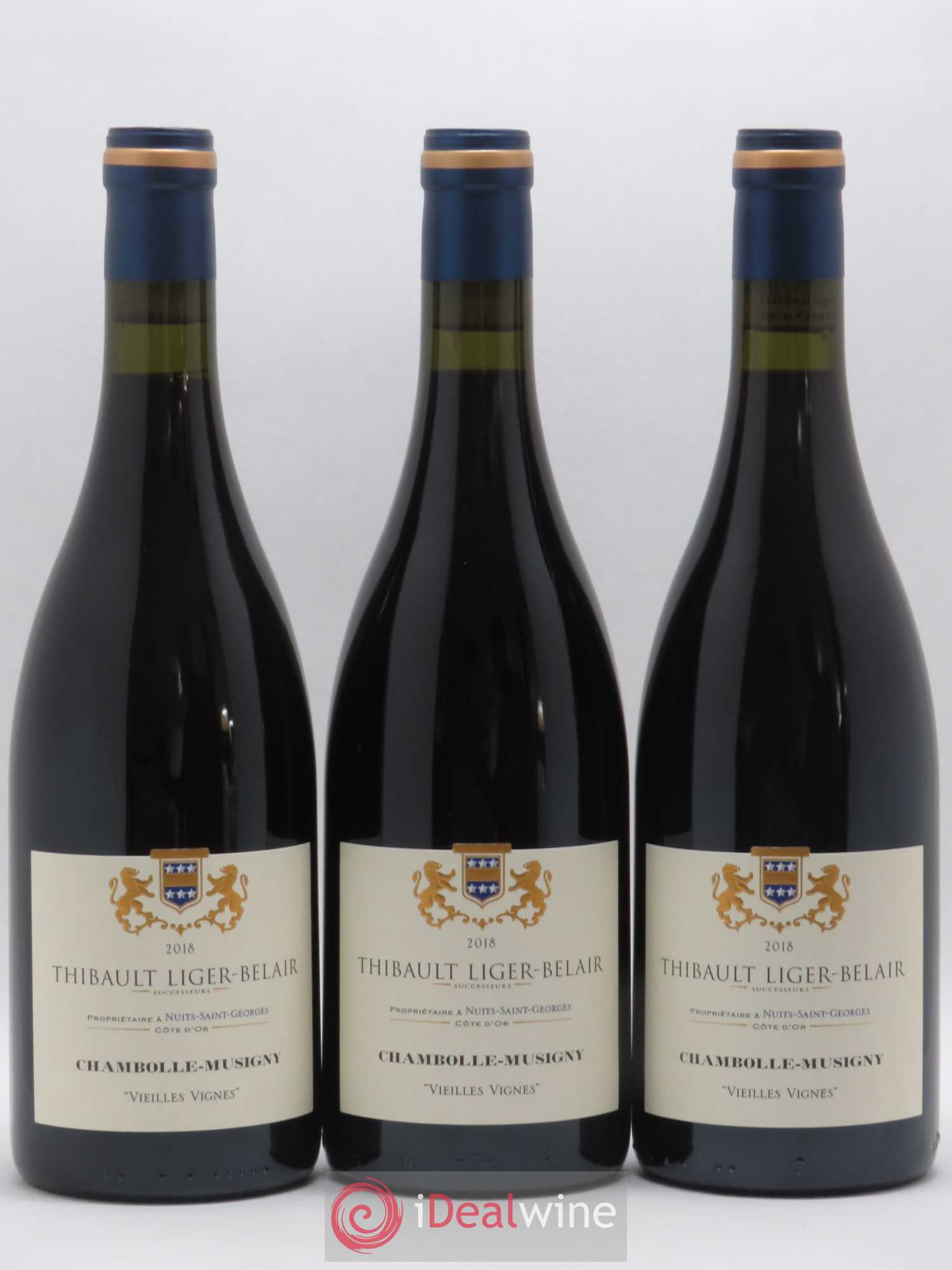 Chambolle-Musigny Vieilles Vignes Thibault Liger-Belair Successeurs 2018 - Lot de 3 bouteilles - 0