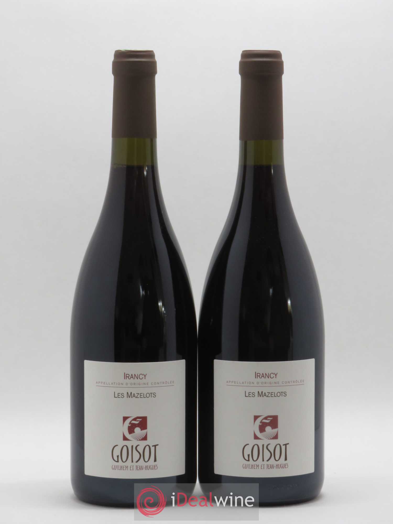 Irancy Les Mazelots Goisot 2017 - Lot de 2 bouteilles - 0