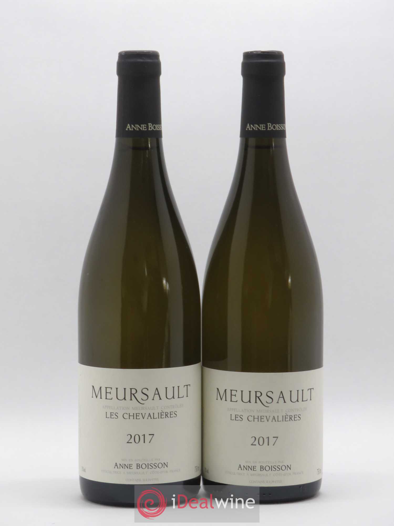 Meursault Les Chevalières Anne Boisson 2017 - Posten von 2 Flaschen - 0