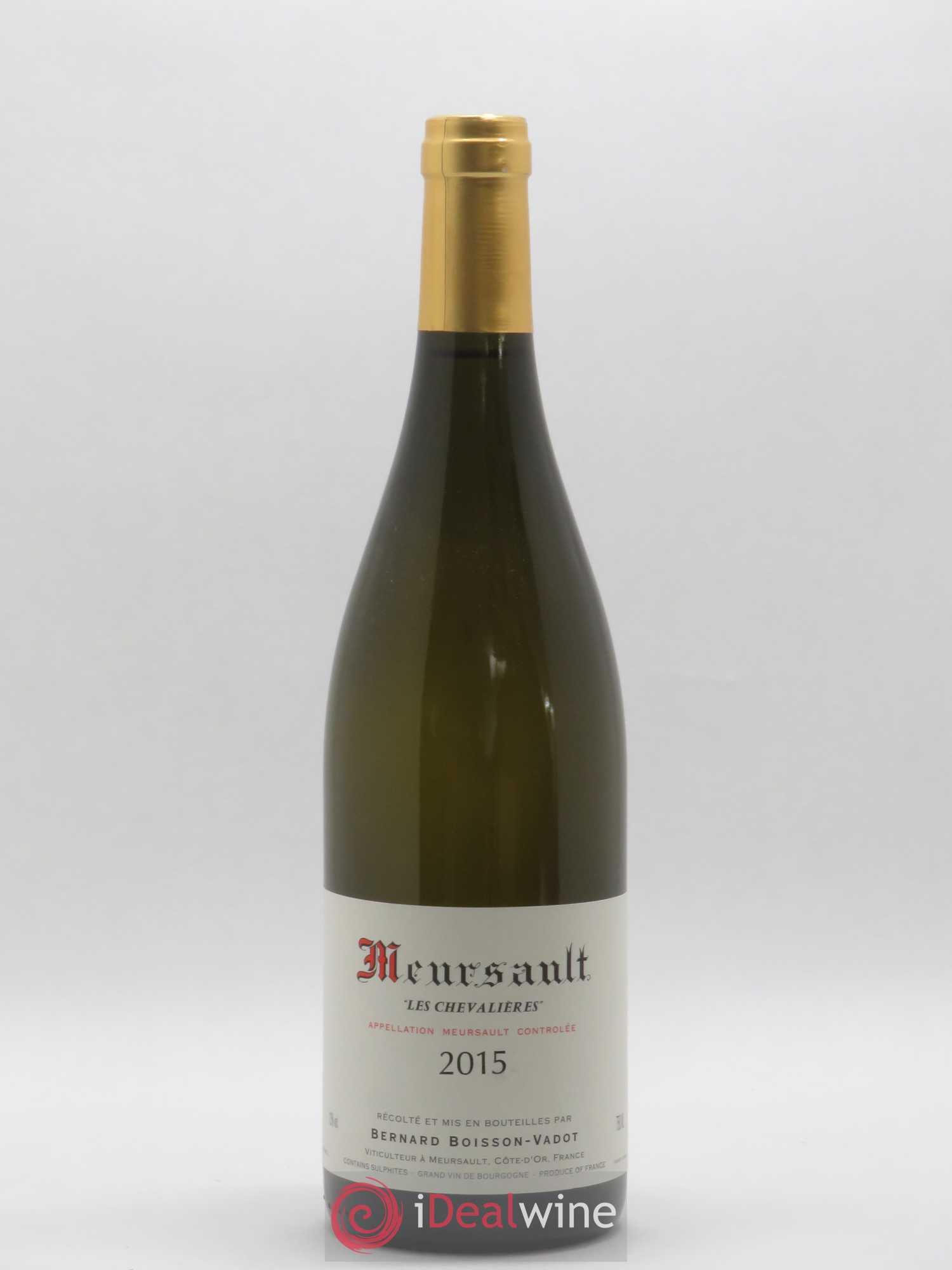 Meursault Les Chevalières Boisson-Vadot (Domaine) 2015 - Lot de 1 bouteille - 0