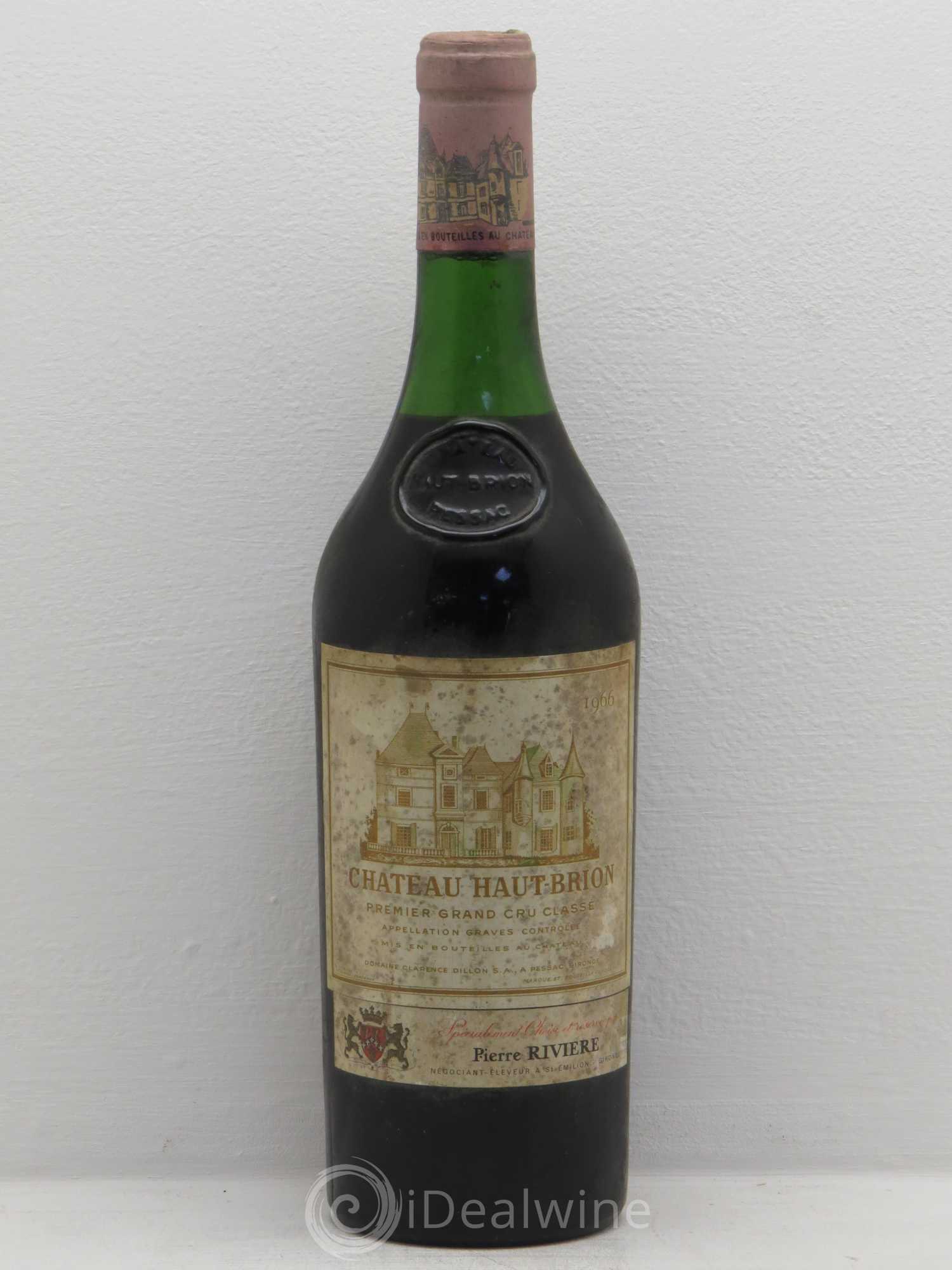 Château Haut Brion 1er Grand Cru Classé 1966 - Lot de 1 bouteille - 0