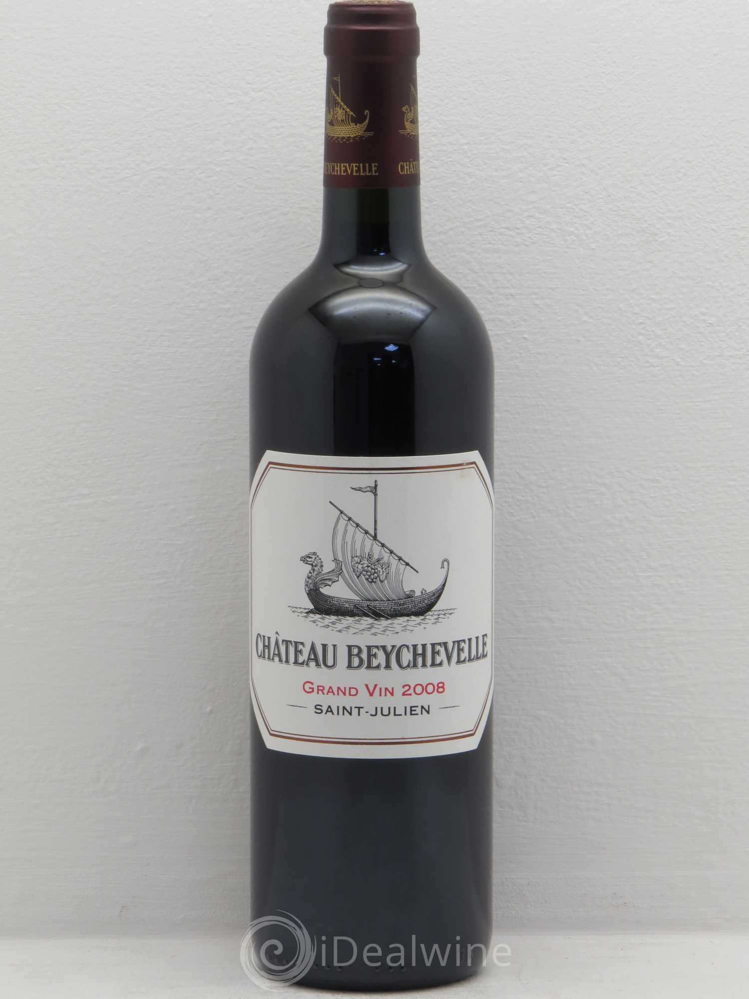 Château Beychevelle 4ème Grand Cru Classé 2008 - Lot de 12 bouteilles - 0