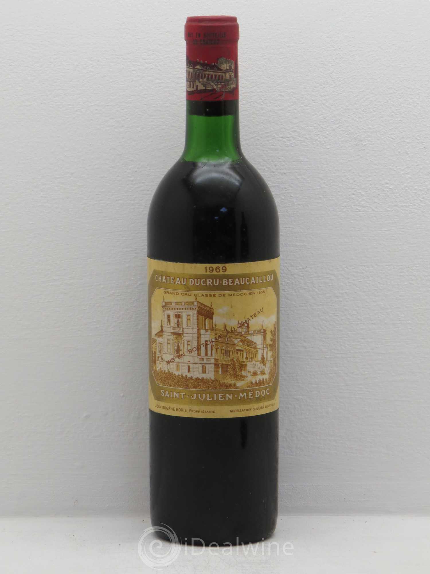 Château Ducru Beaucaillou 2ème Grand Cru Classé 1969 - Lot de 1 bouteille - 0