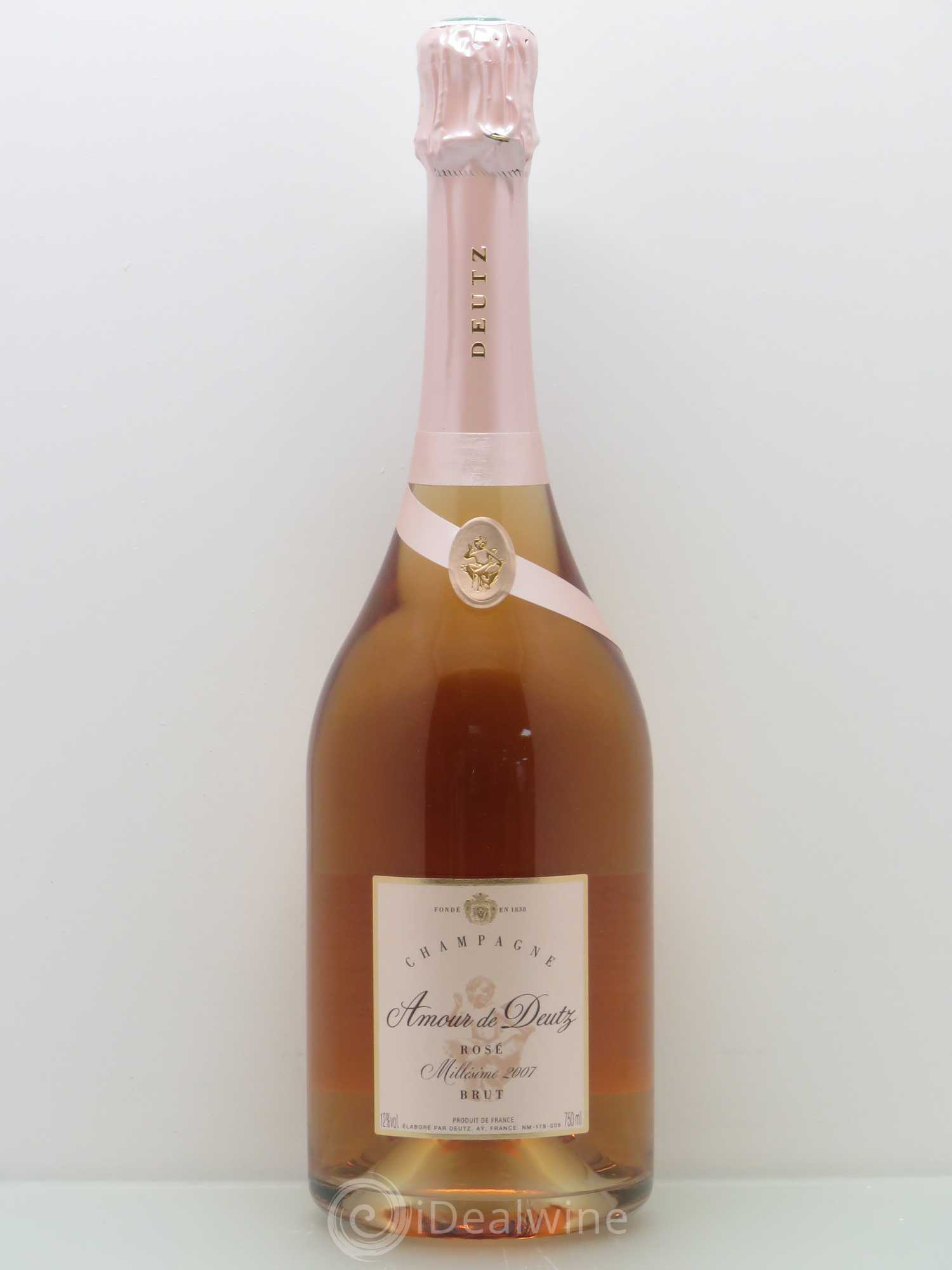 Amour de Deutz Brut Deutz Rosé 2007 - Lot de 1 bouteille - 0