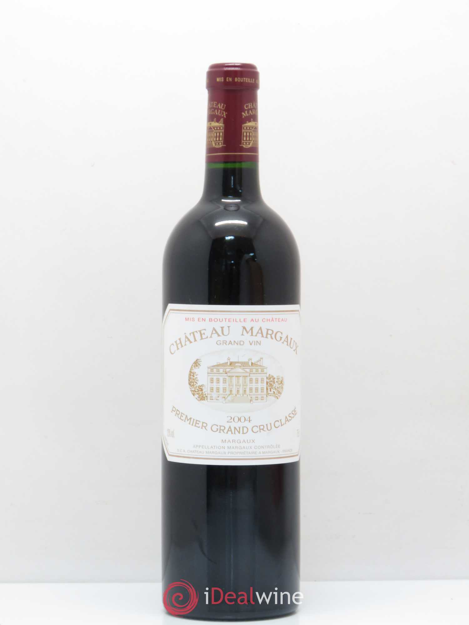 Château Margaux 1er Grand Cru Classé 2004 - Lot de 1 bouteille - 0