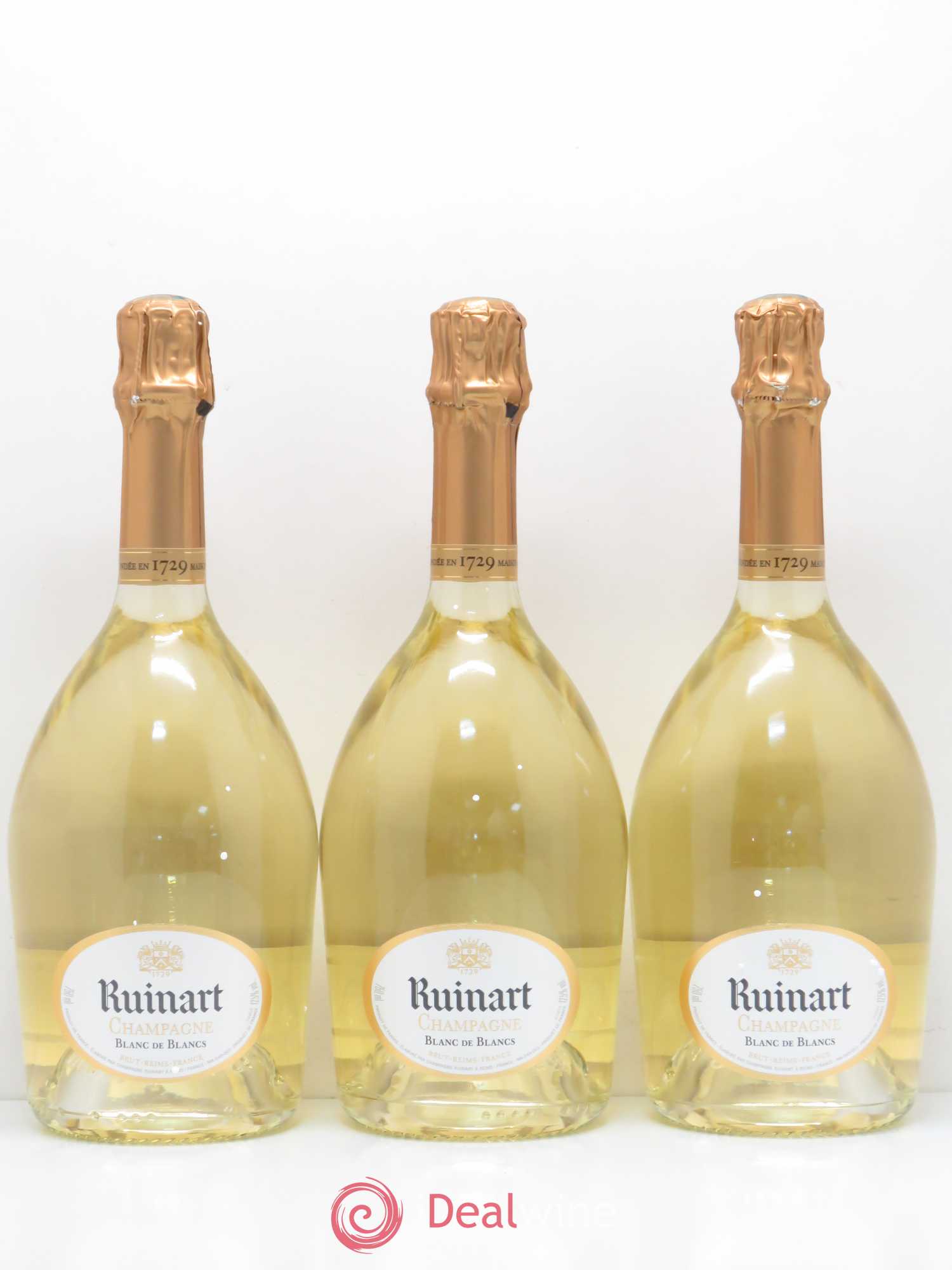Blanc de Blancs Brut Ruinart - Lot de 3 bouteilles - 0
