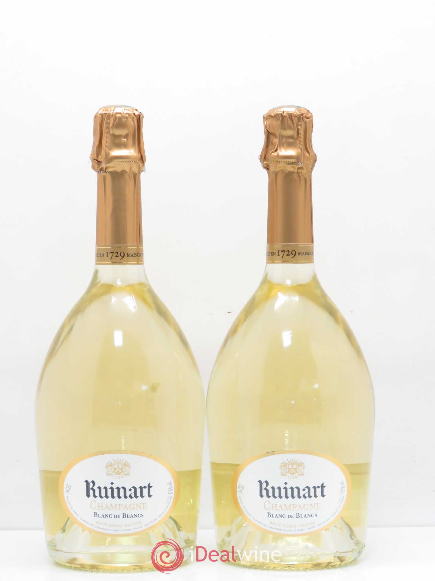 Blanc de Blancs Brut Ruinart - Lot de 2 bouteilles - 0