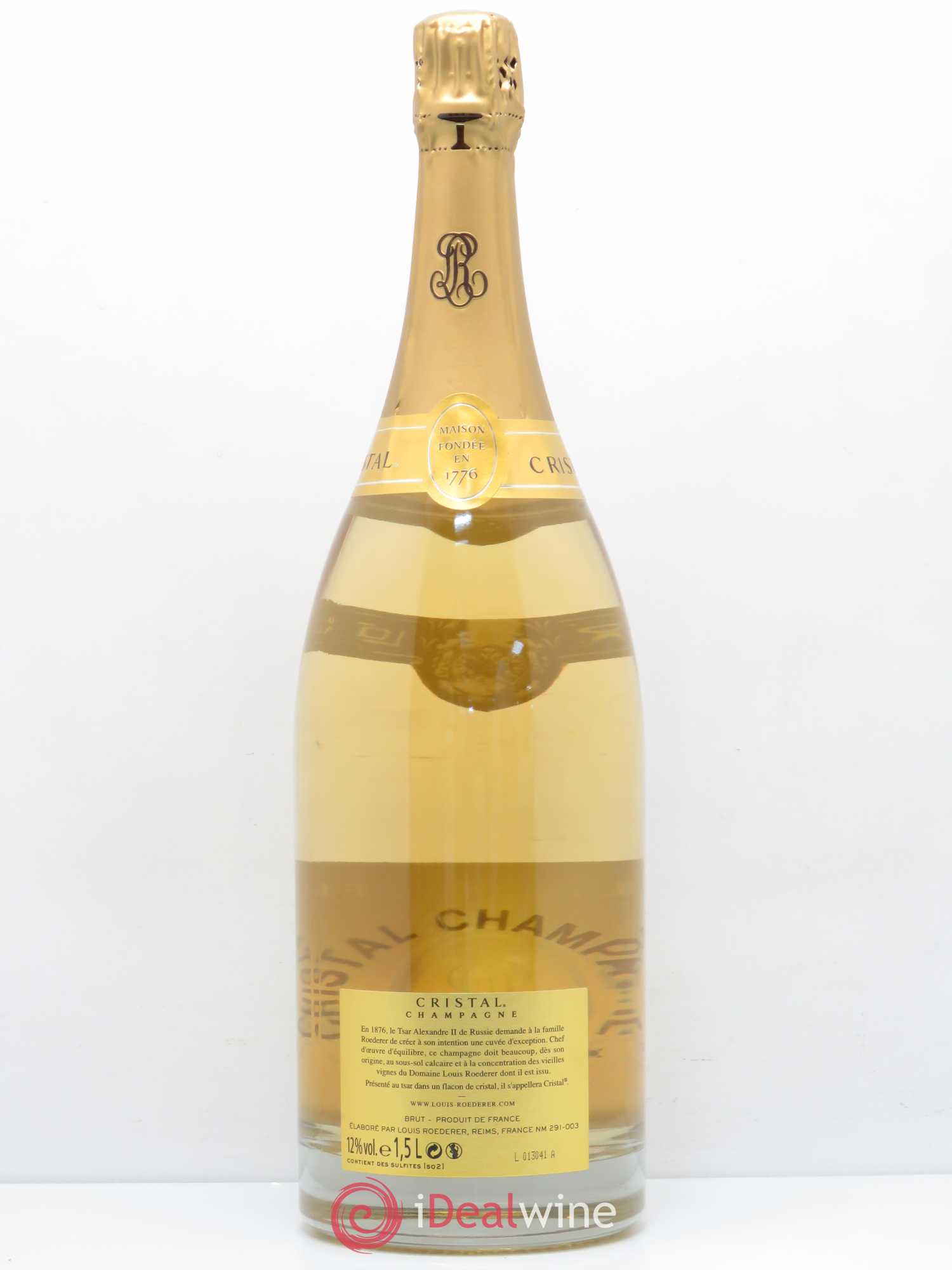 Cristal Louis Roederer 2009 - Lot de 1 magnum - 1