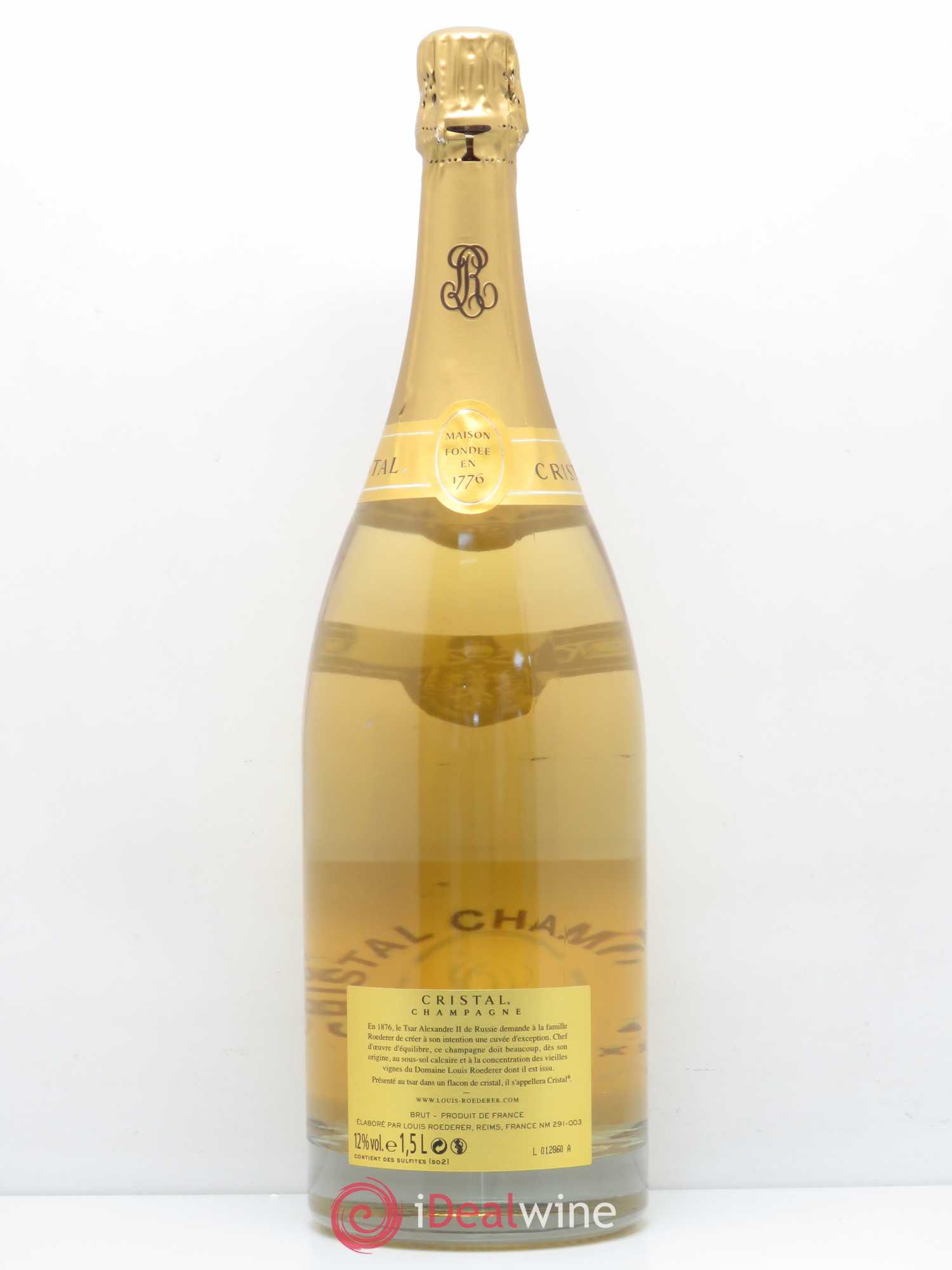 Cristal Louis Roederer 2009 - Lot de 1 magnum - 1