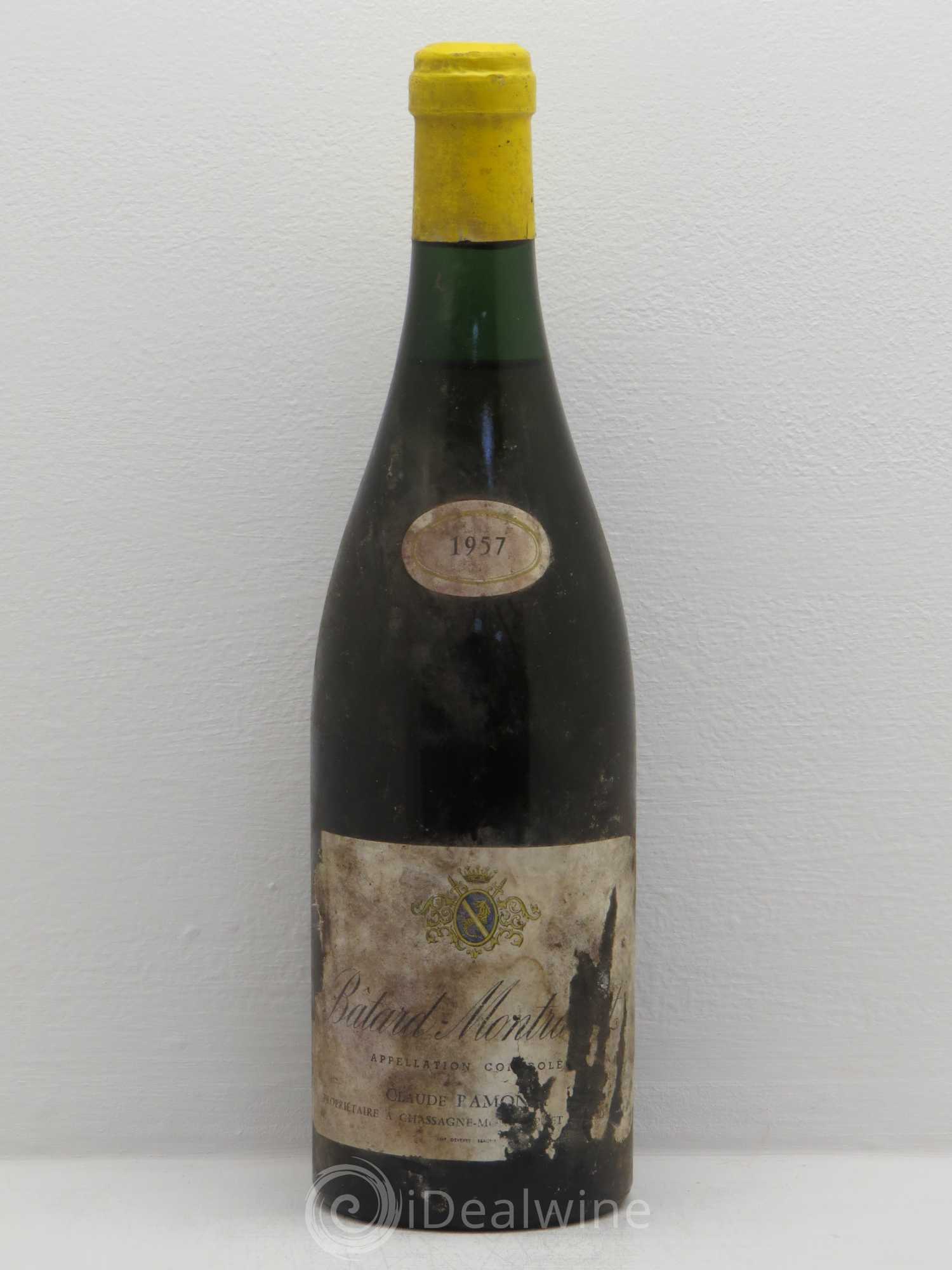Bâtard-Montrachet Grand Cru Ramonet (Domaine) 1957 - Lot de 1 bouteille - 0