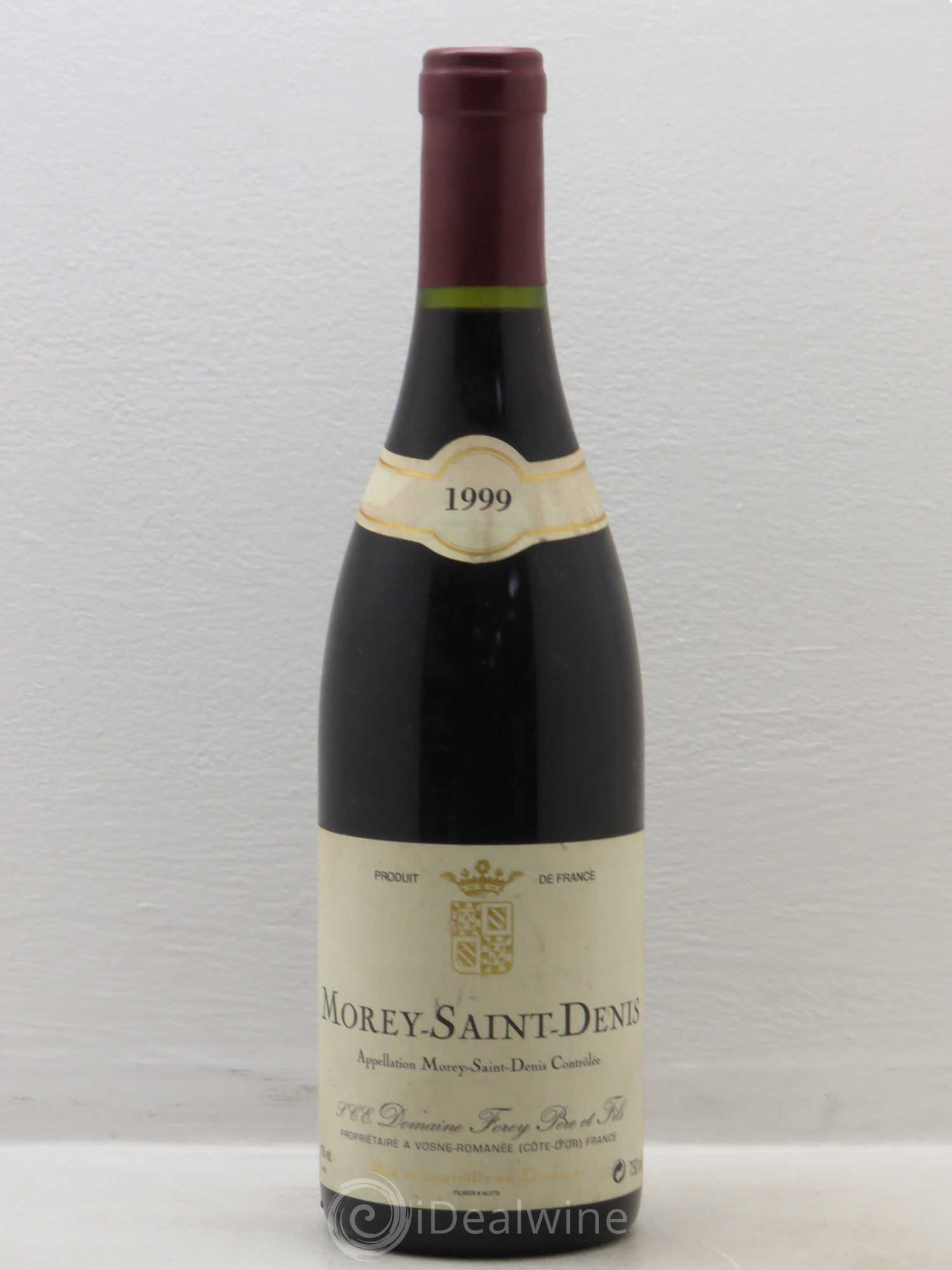 Morey-Saint-Denis Domaine Forey 1999 - Lot de 1 bouteille - 0