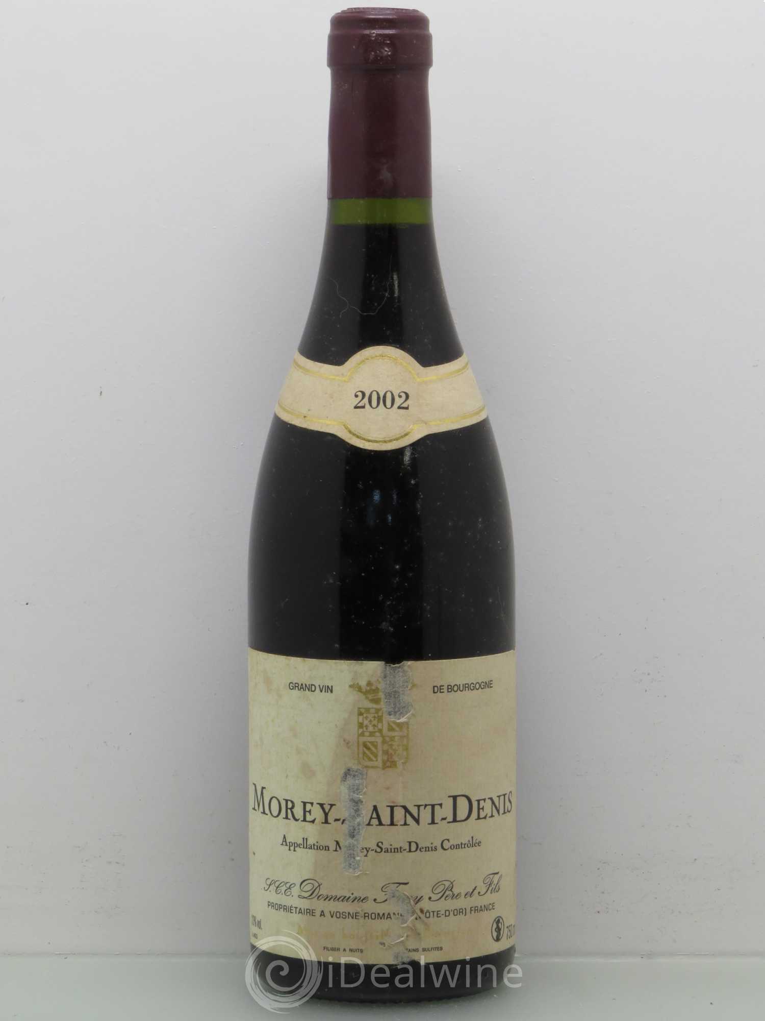 Morey-Saint-Denis Domaine Forey 2002 - Posten von 1 Flasche - 0