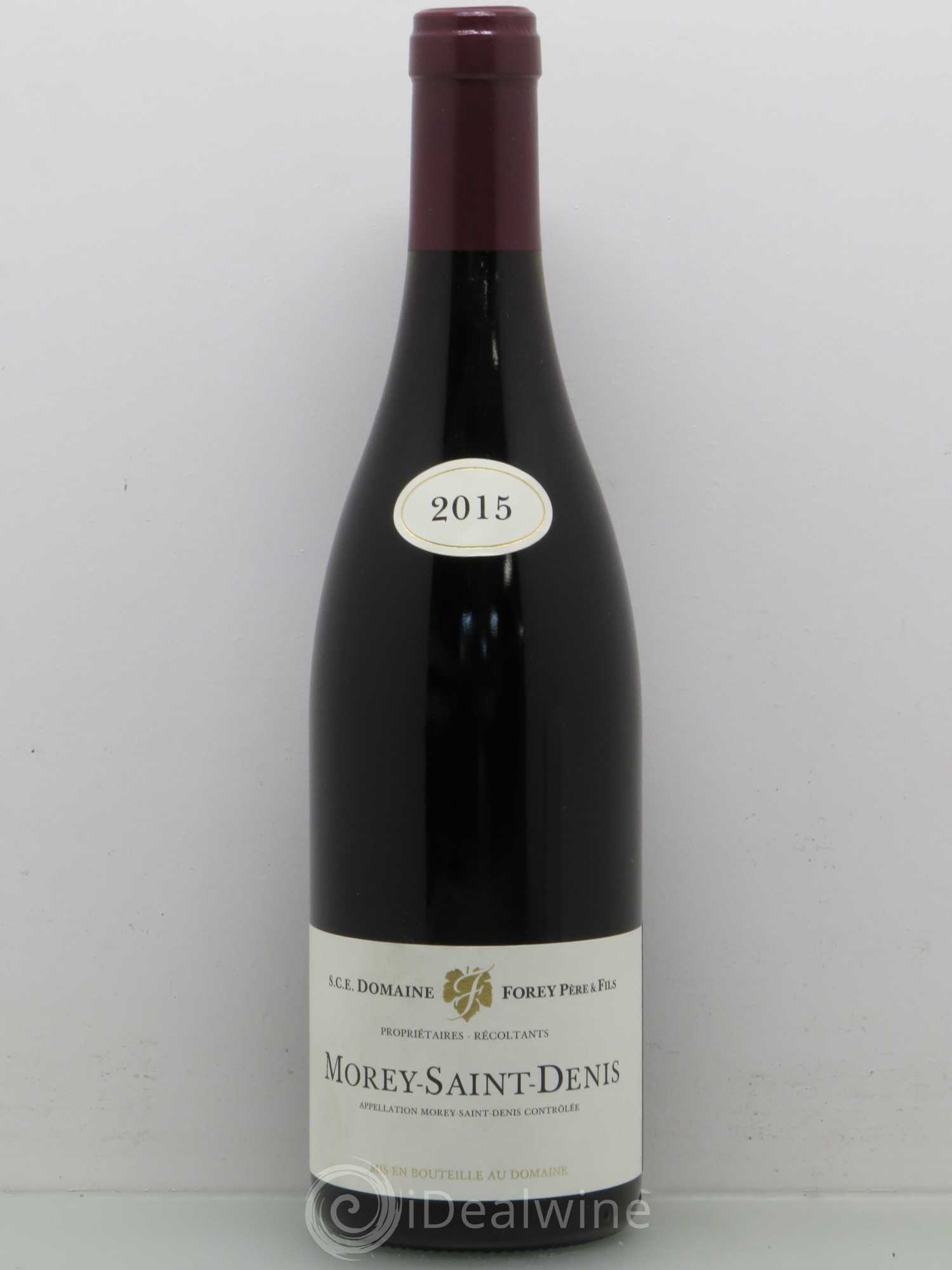 Morey-Saint-Denis Domaine Forey 2015 - Posten von 1 Flasche - 0