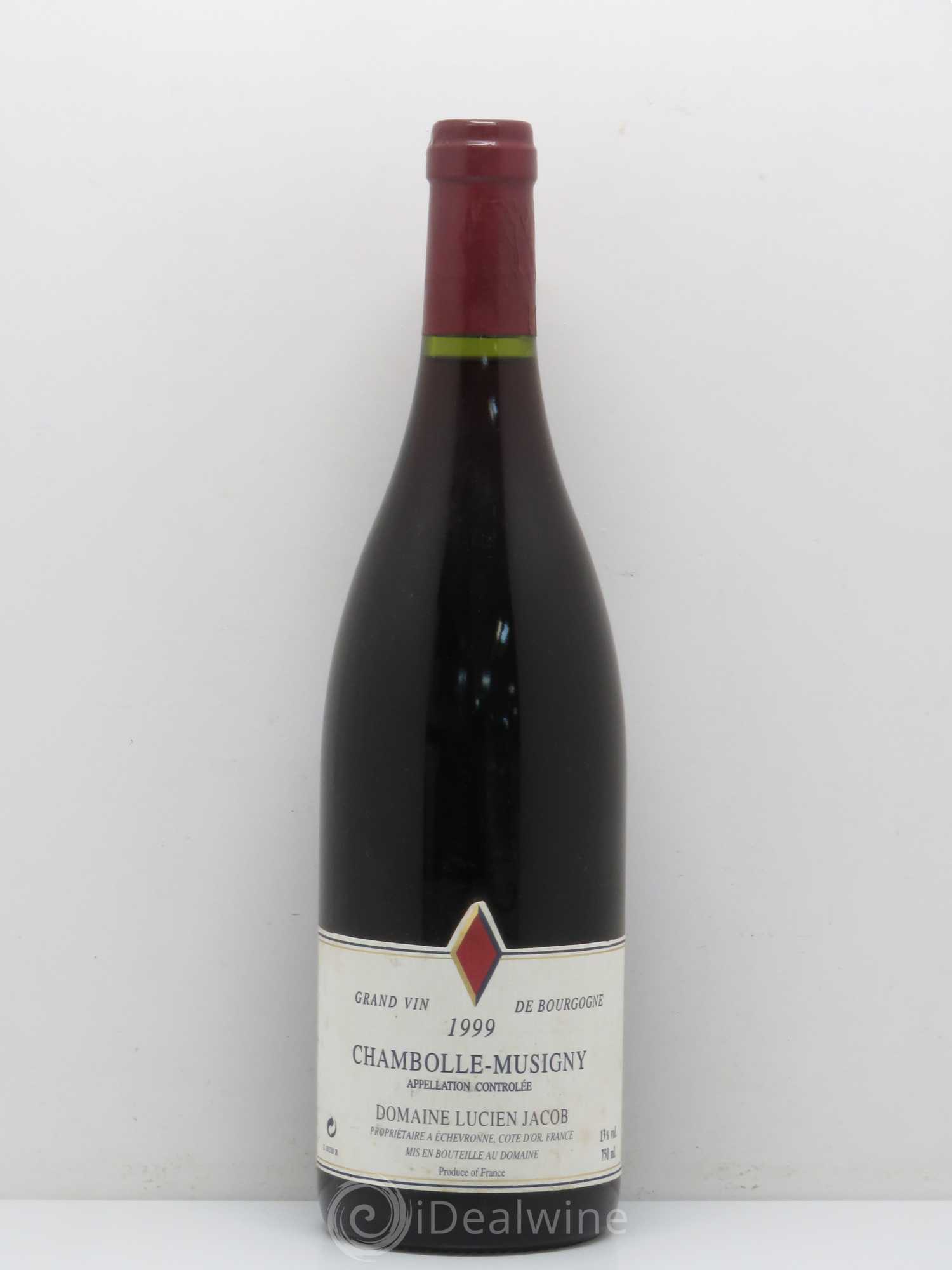 Chambolle-Musigny Lucien Jacob 1999 - Lot de 1 bouteille - 0