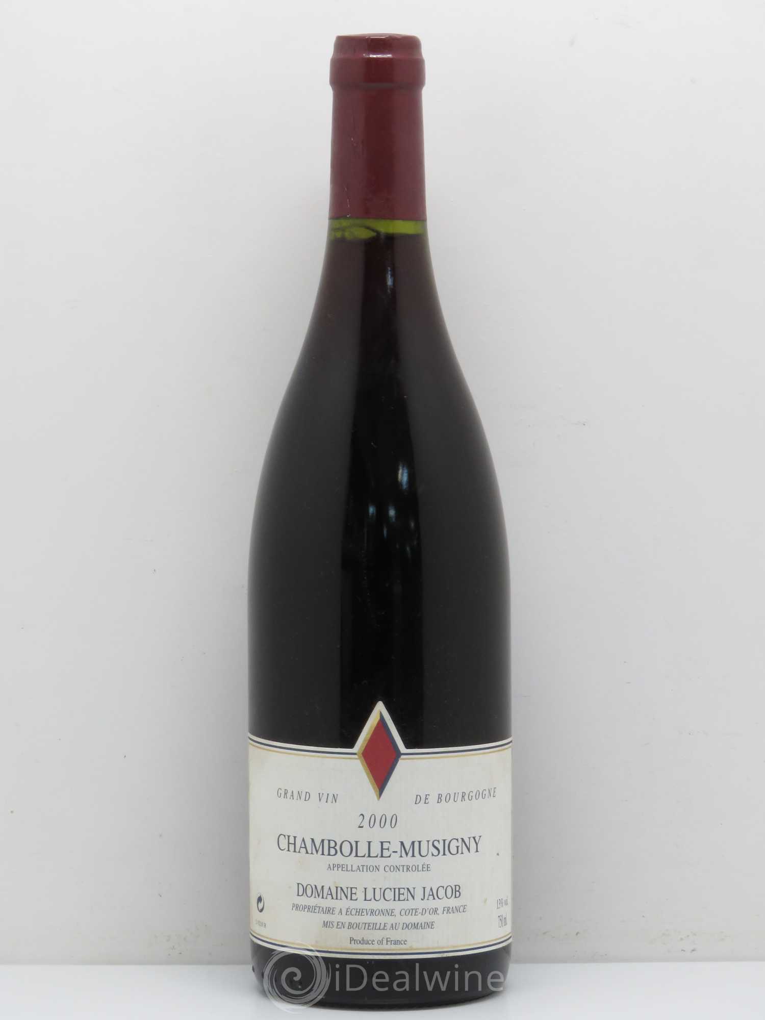 Chambolle-Musigny Lucien Jacob (sans prix de réserve) 2000 - Posten von 1 Flasche - 0