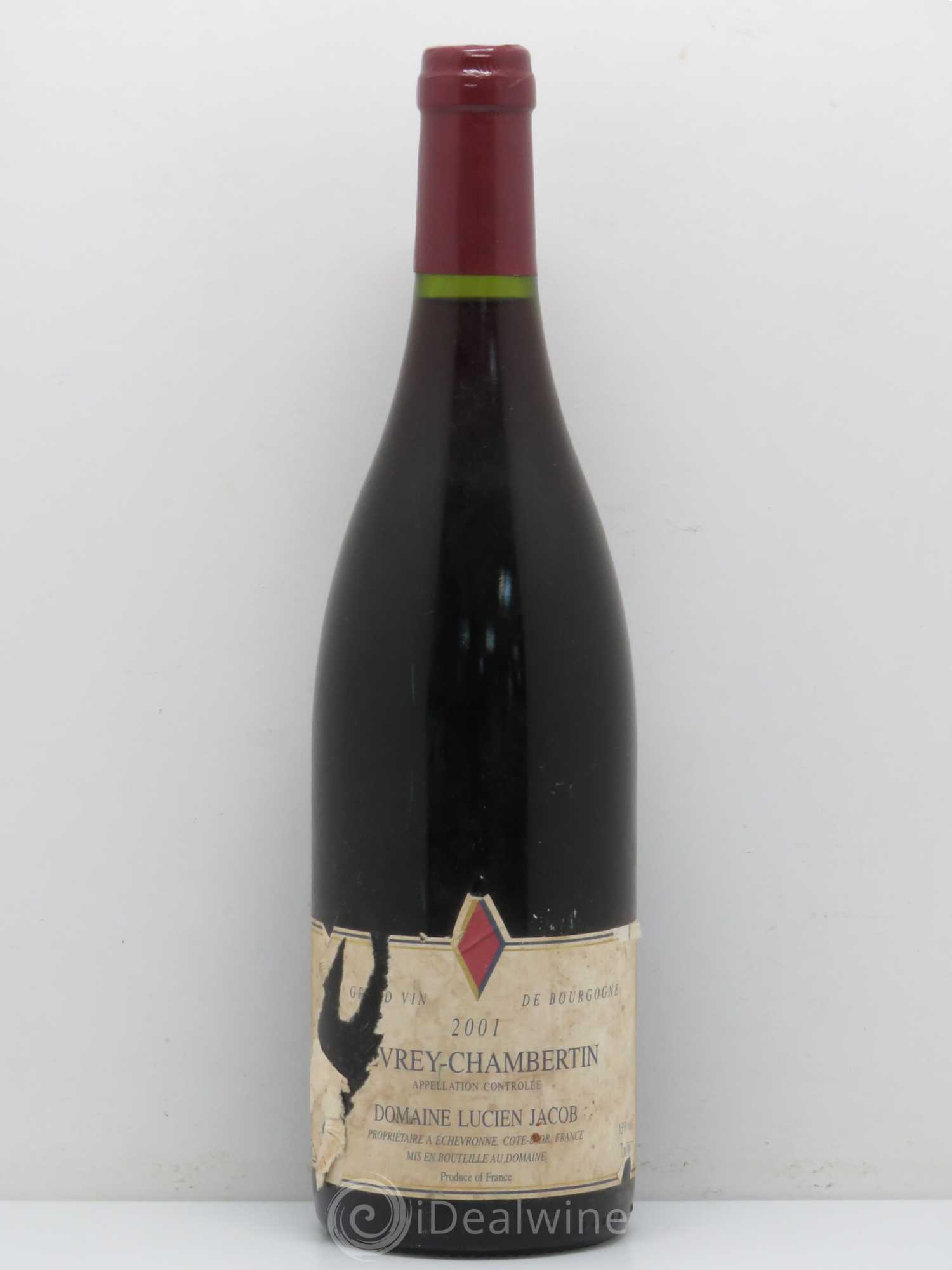 Gevrey-Chambertin Lucien Jacob (sans prix de réserve) 2001 - Posten von 1 Flasche - 0