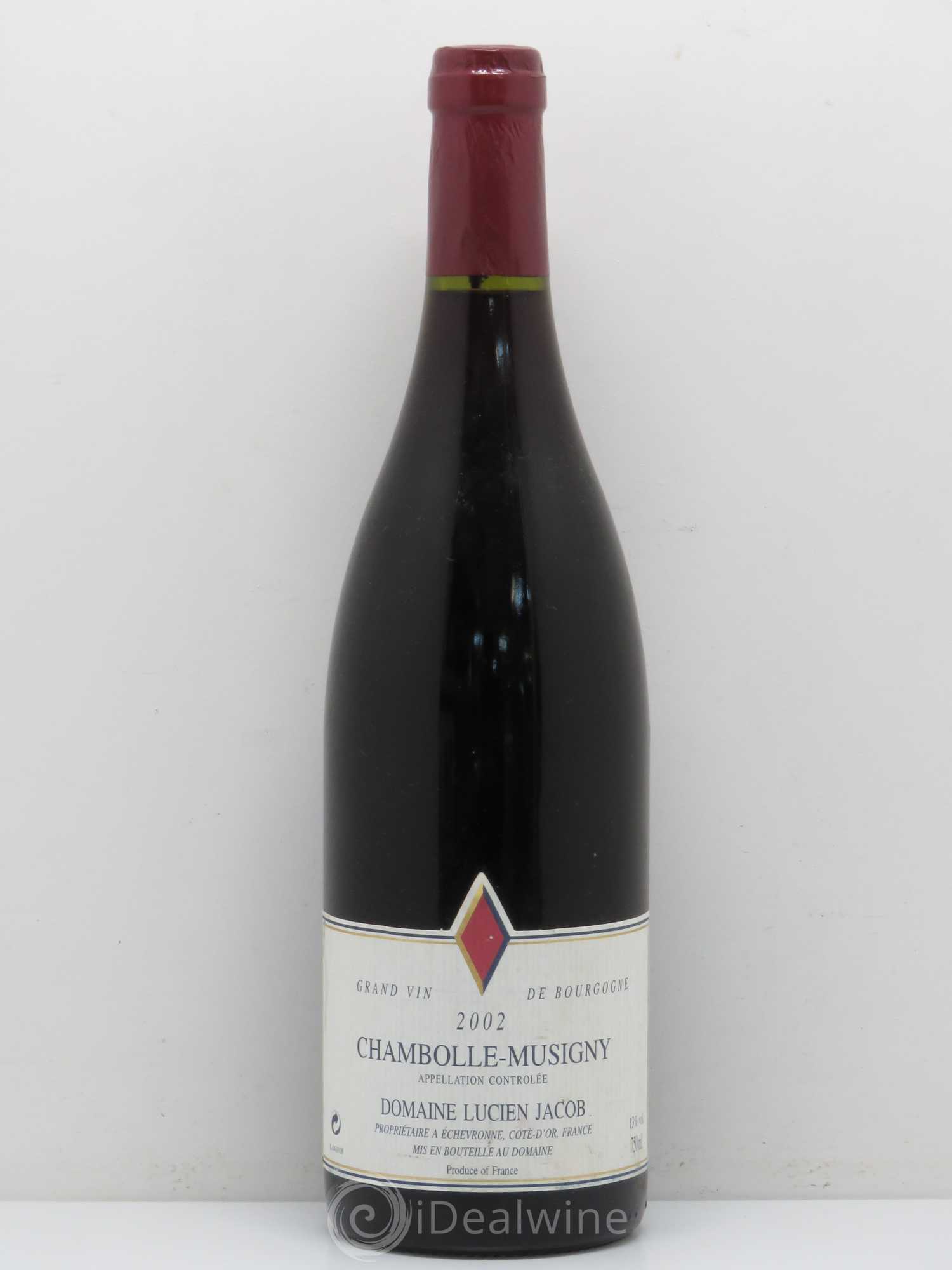 Chambolle-Musigny Lucien Jacob (sans prix de réserve) 2002 - Posten von 1 Flasche - 0